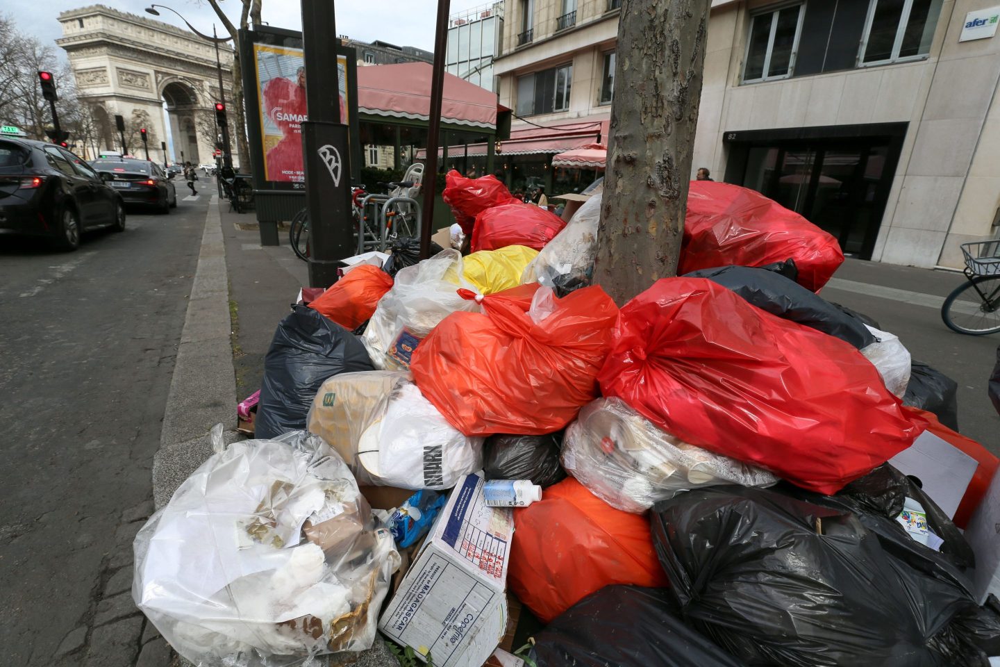 Travelers to Paris should be prepared for trash piles and protests
