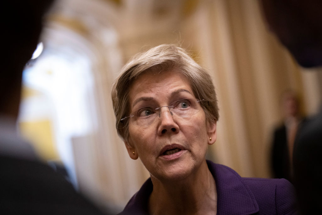 Sen. Elizabeth Warren (D-Mass.) in March 2023.