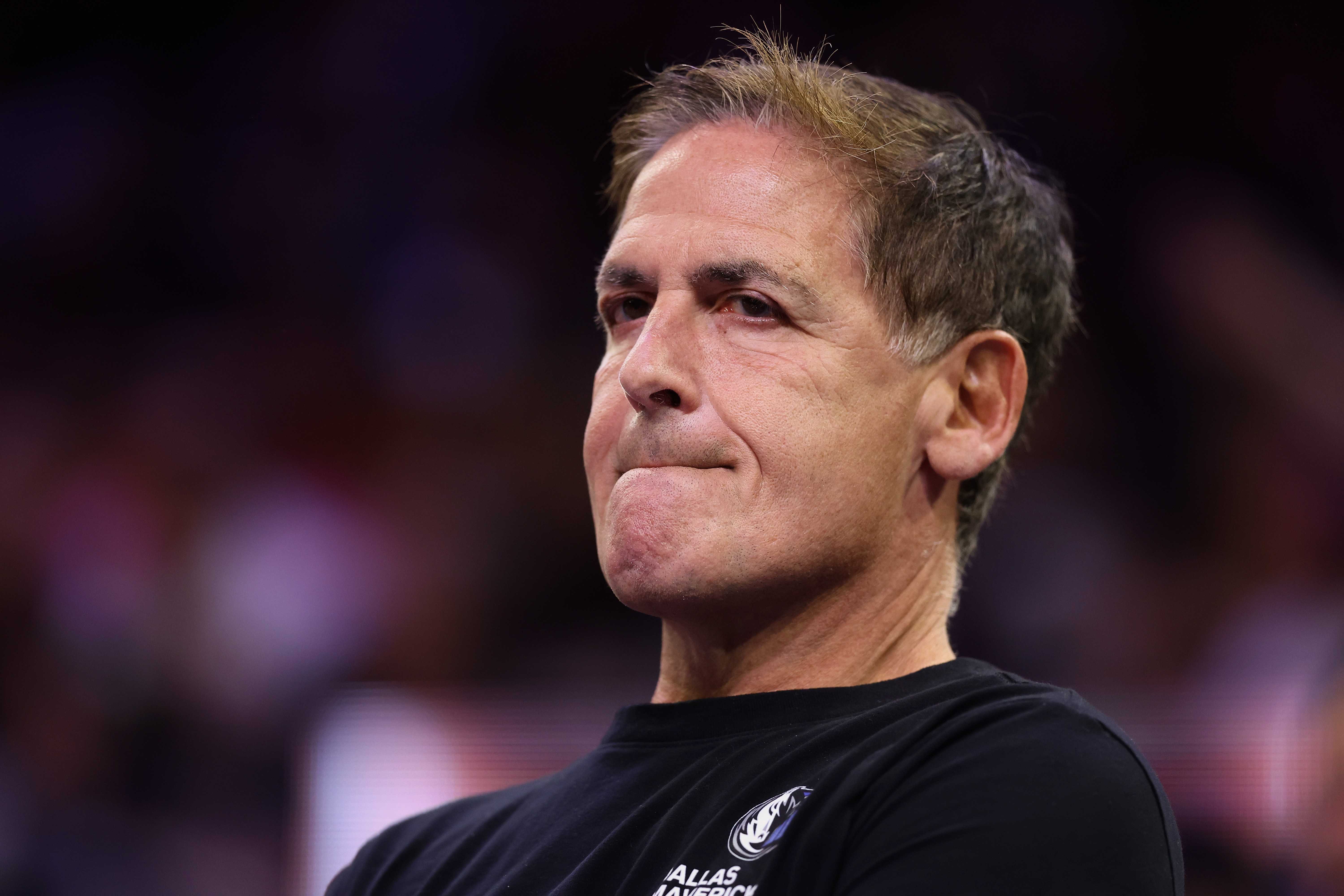 Mark Cuban pictured in a crowd.