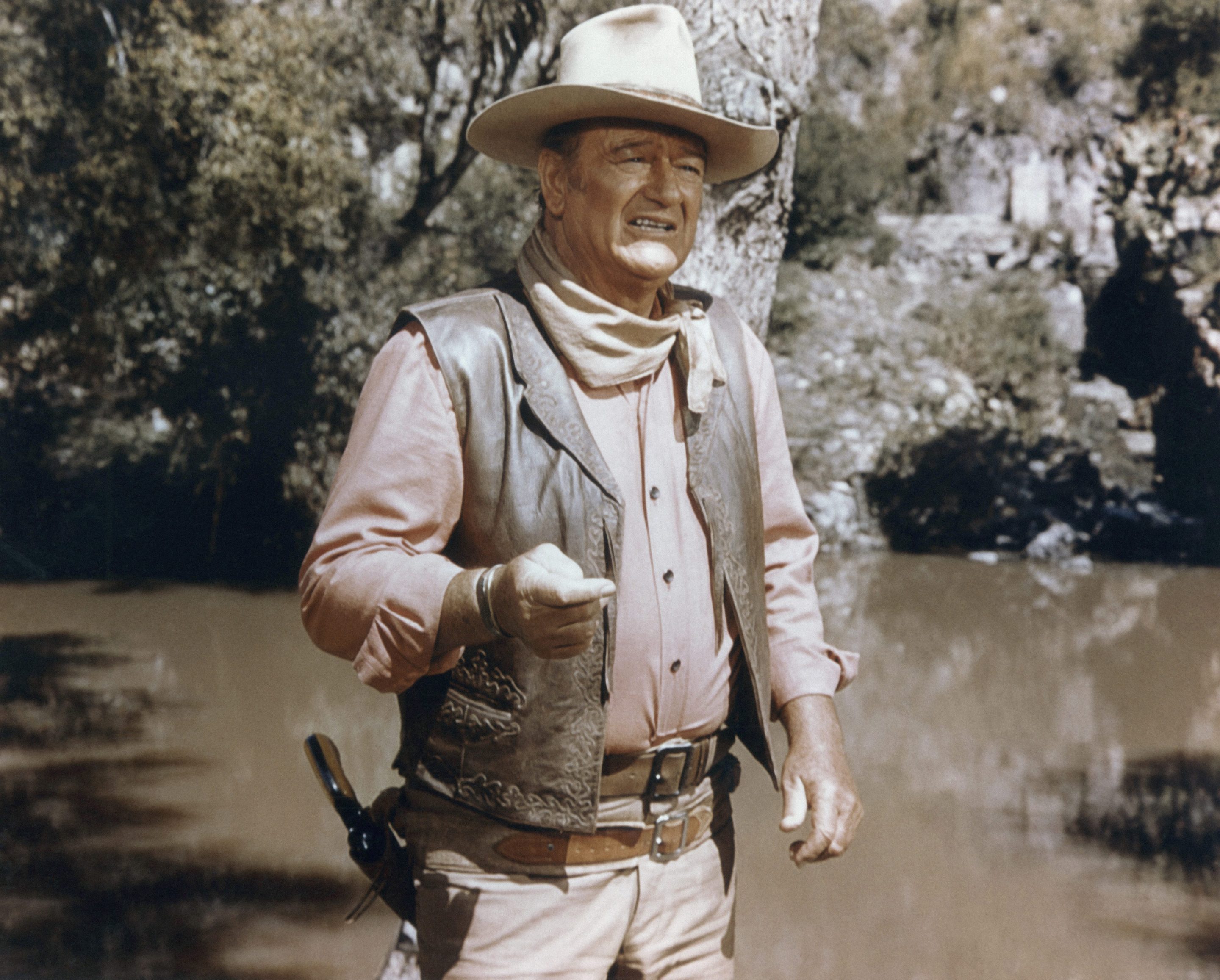 A ranch owned by John Wayne is up for sale.