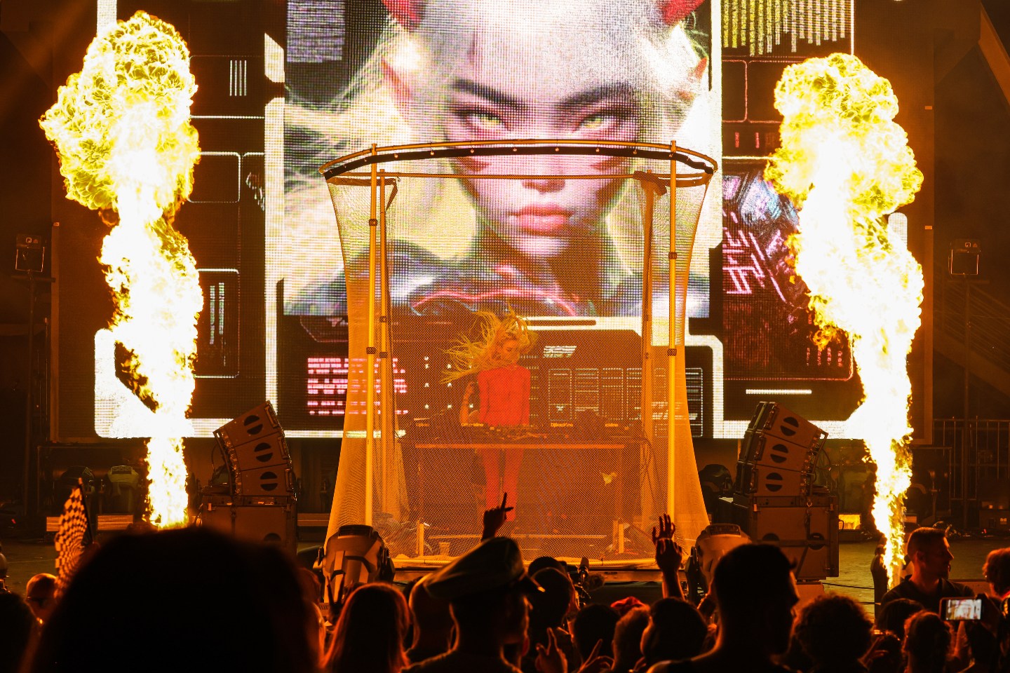 Grimes performed at the Ultra Music Festival last week and then launched a collection of free NFTs. 
