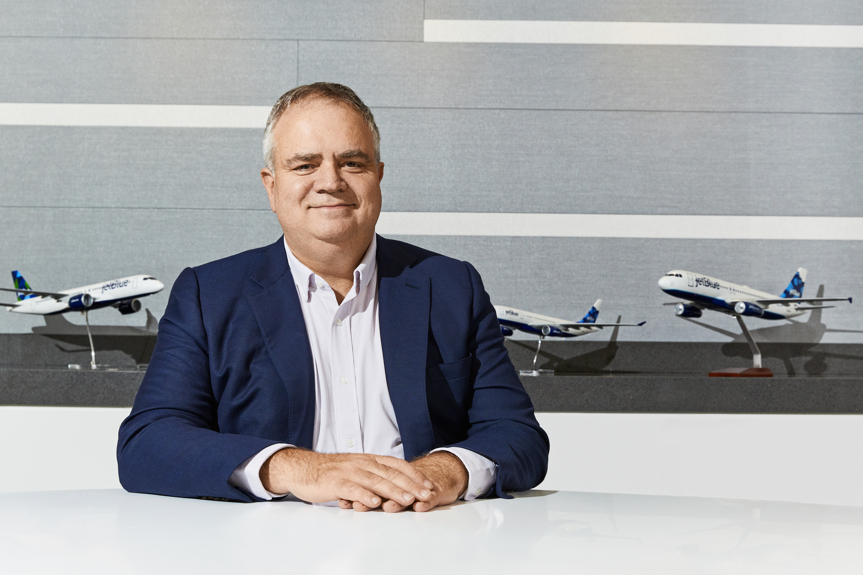 Robin Hayes, chief executive officer of JetBlue Airways.