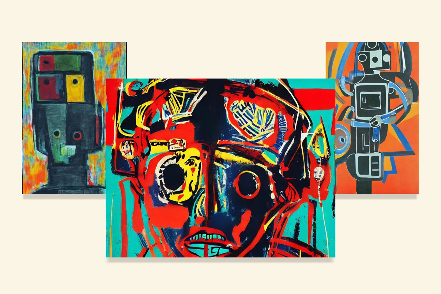 Self-portraits—as defined by Botto’s community—of an artist as a young robot.