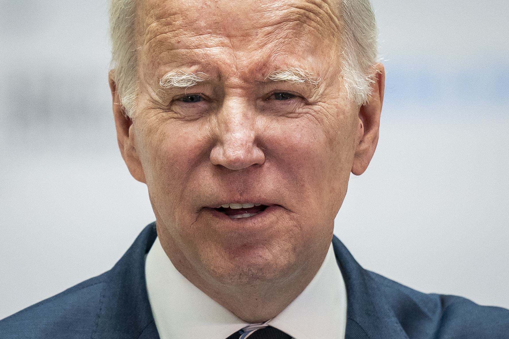 President Joe Biden delivers his keynote speech at Ulster University in Belfast, Northern Ireland, Wednesday, April 12, 2023. 