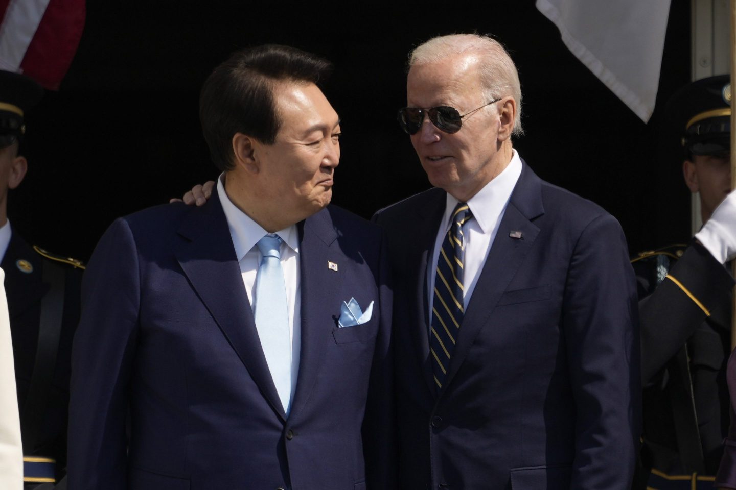Biden announces a new more robust nuclear agreement with South Korea to meet increasing threats from Kim Jong Un