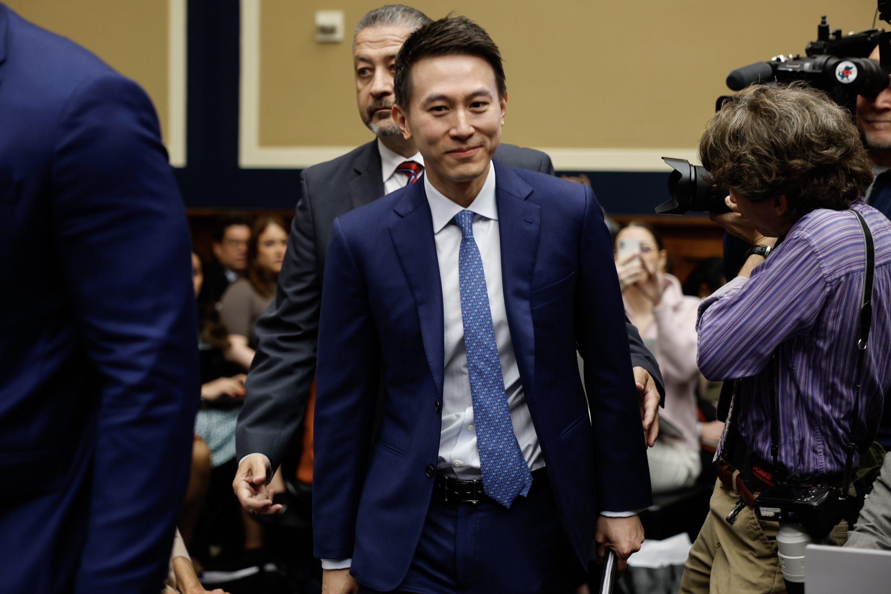 TikTok CEO Shou Zi Chew 