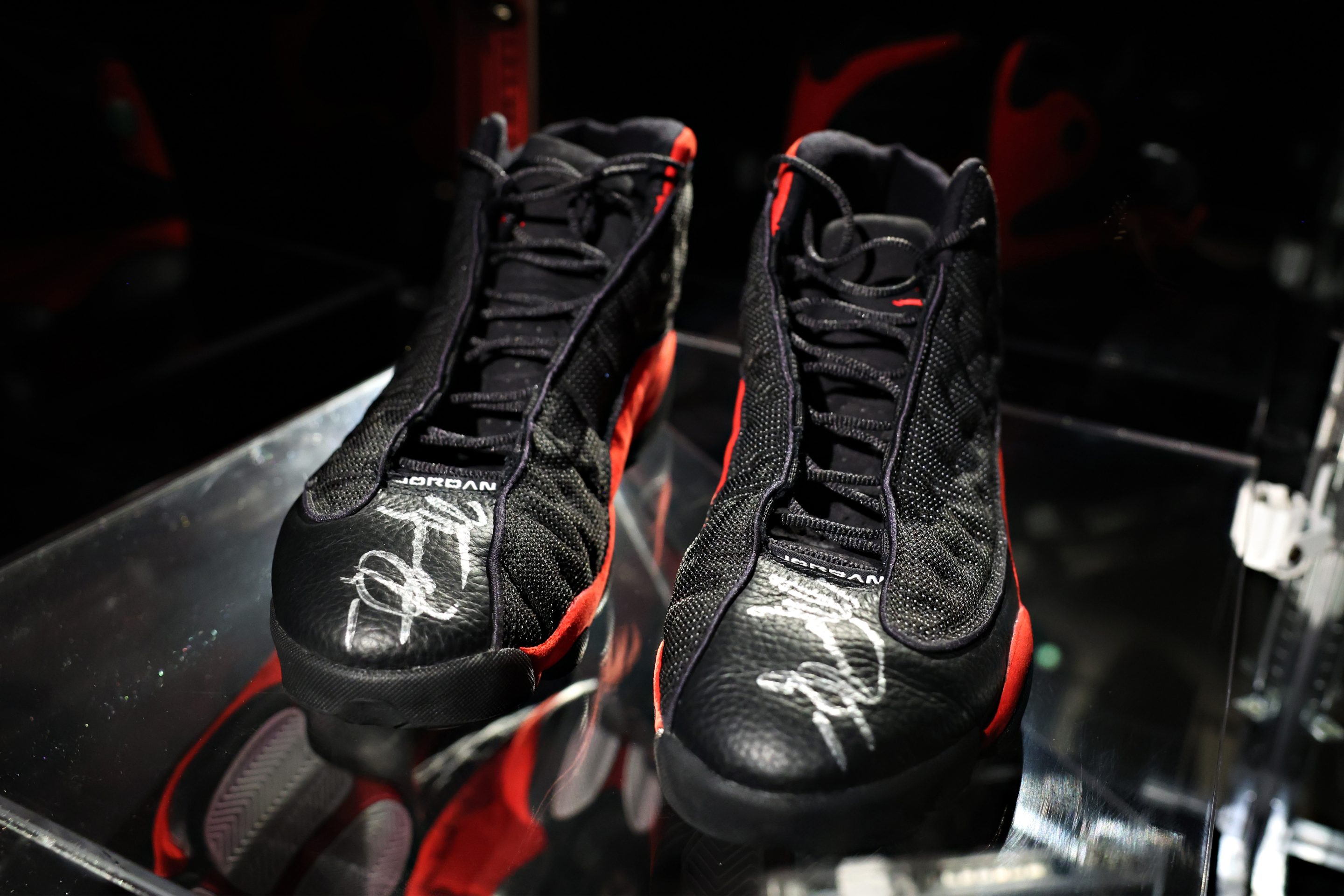 This pair of game-worn 1998 Air Jordans sold for $2.24 million.