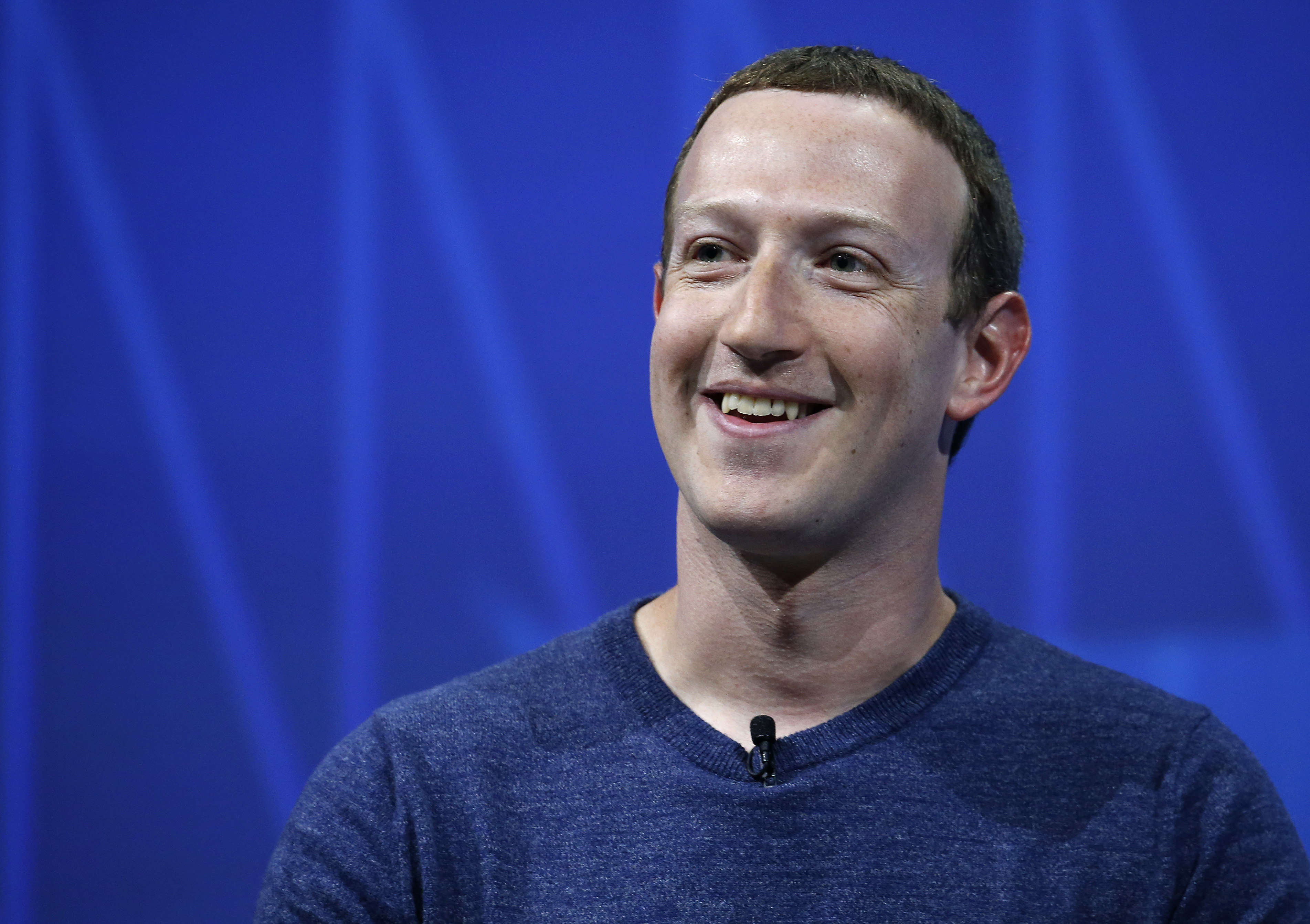 Meta CEO Mark Zuckerberg smiling