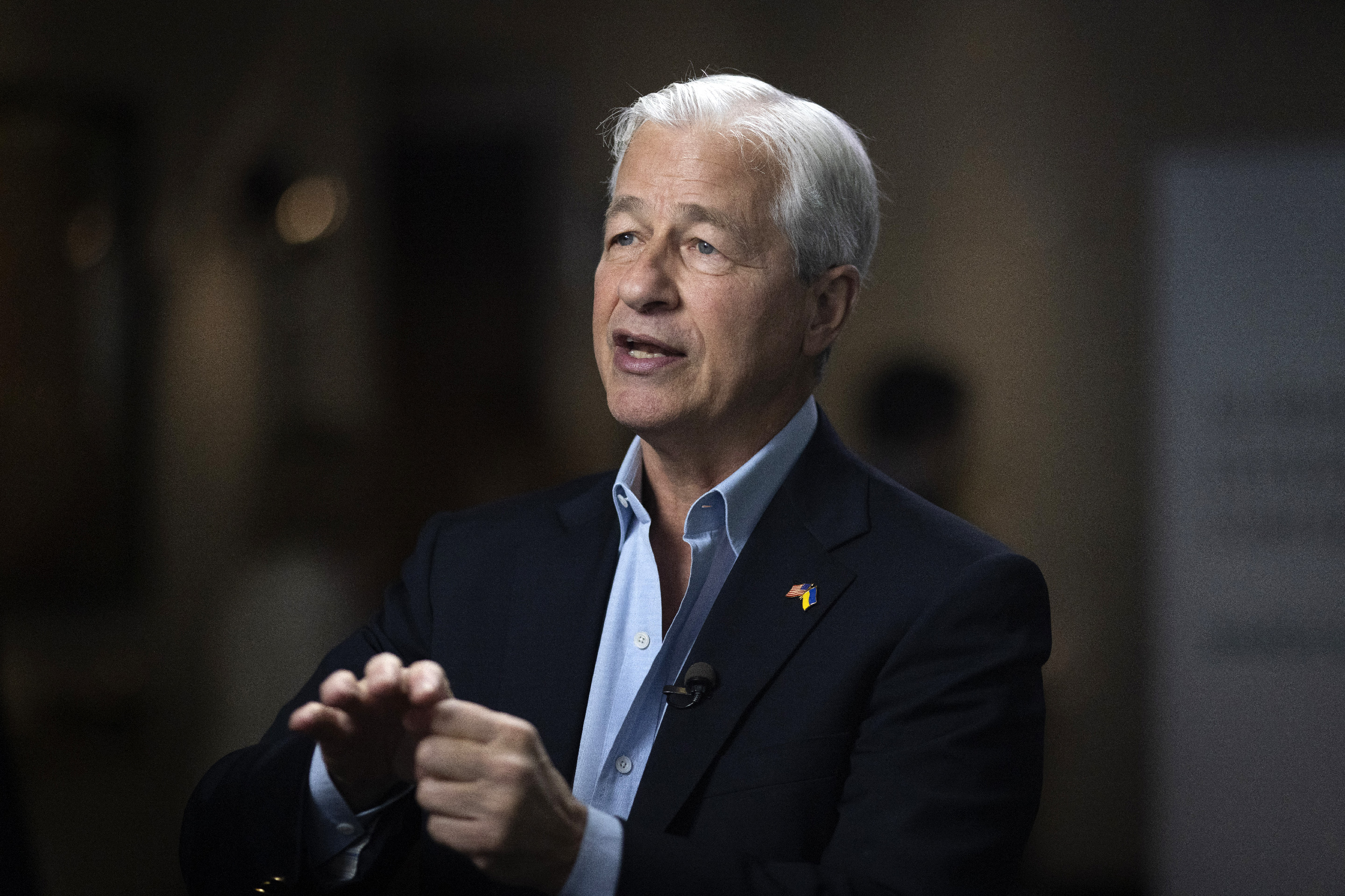 JPMorgan Chase & Co CEO Jamie Dimon in Miami on March 6, 2023.