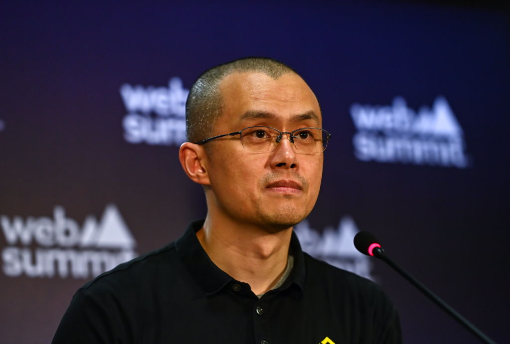 Binance CEO Changpeng Zhao.