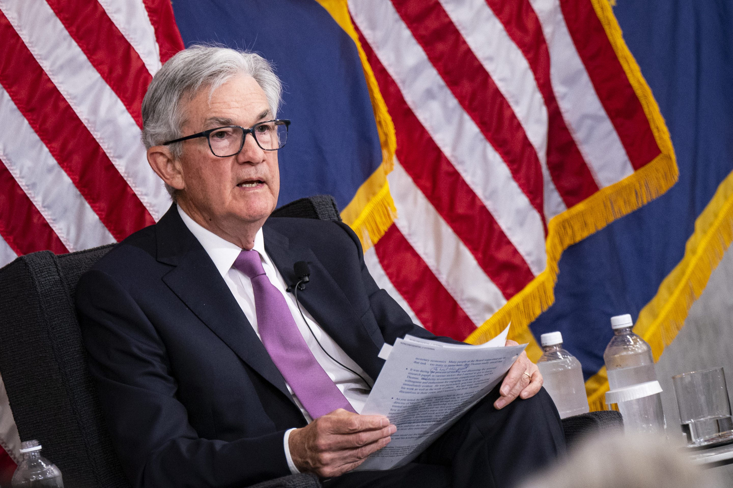 Jerome Powell, chairman of the US Federal Reserve.