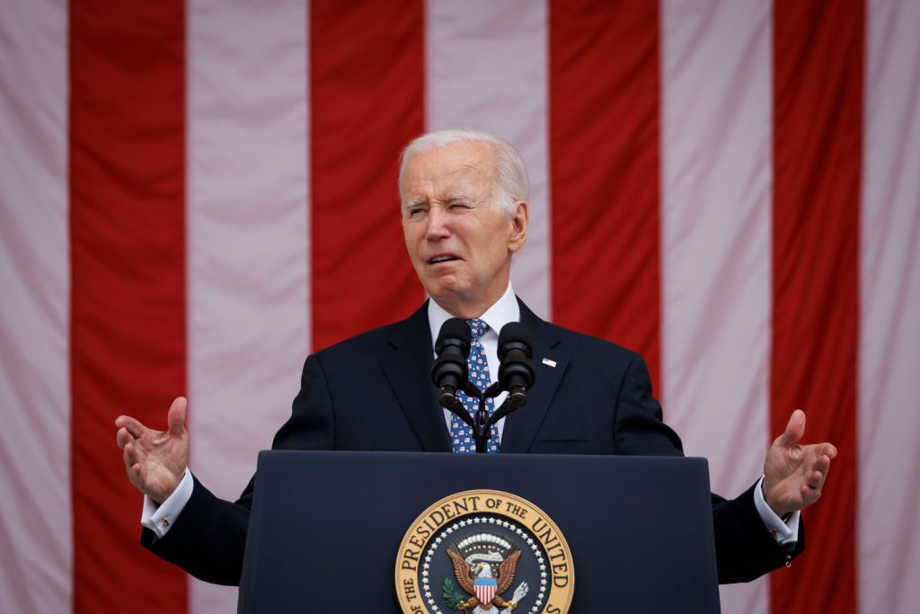 Joe Biden speaking
