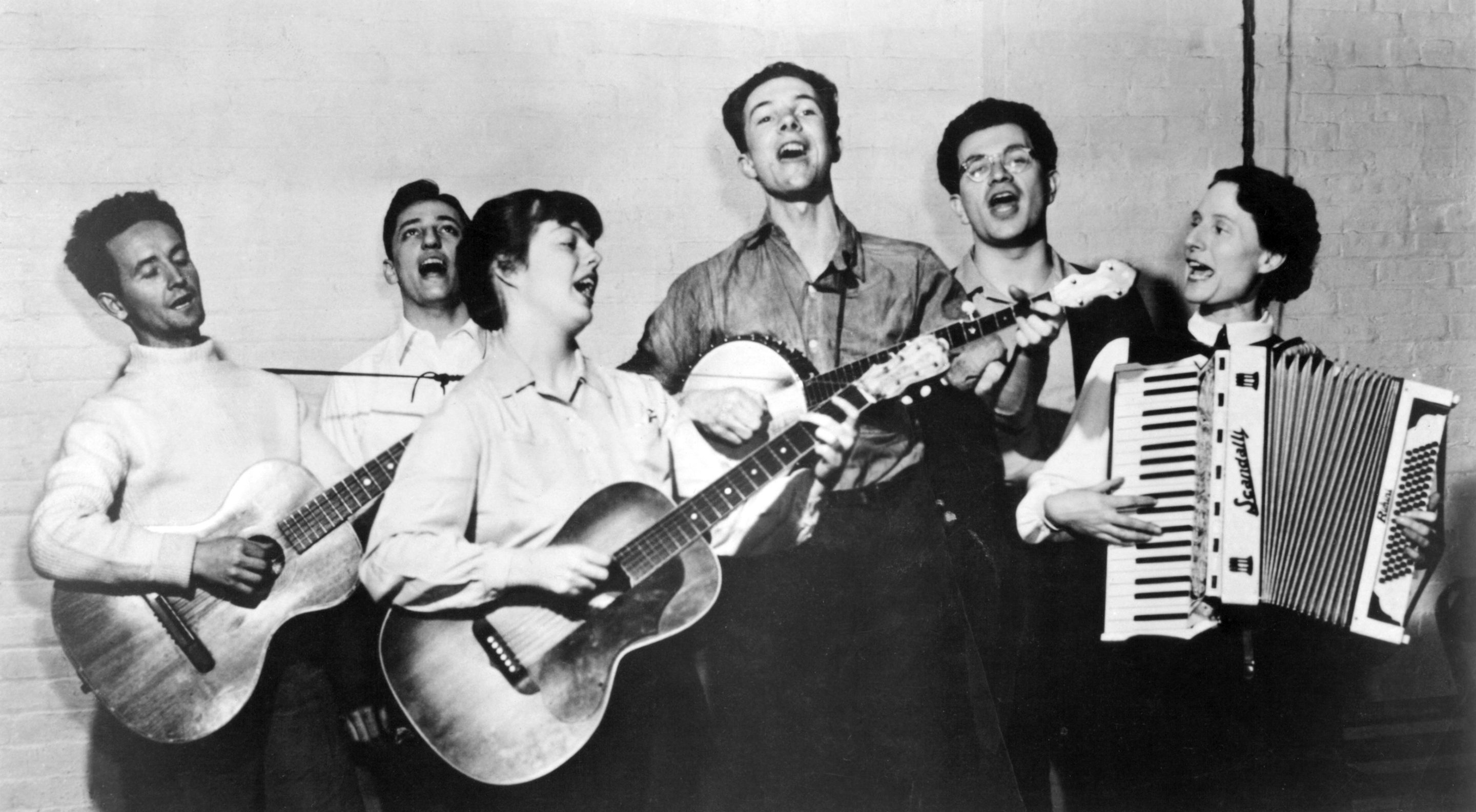 Photo of Woody Guthrie Photo by Michael Ochs Archives/Getty Images