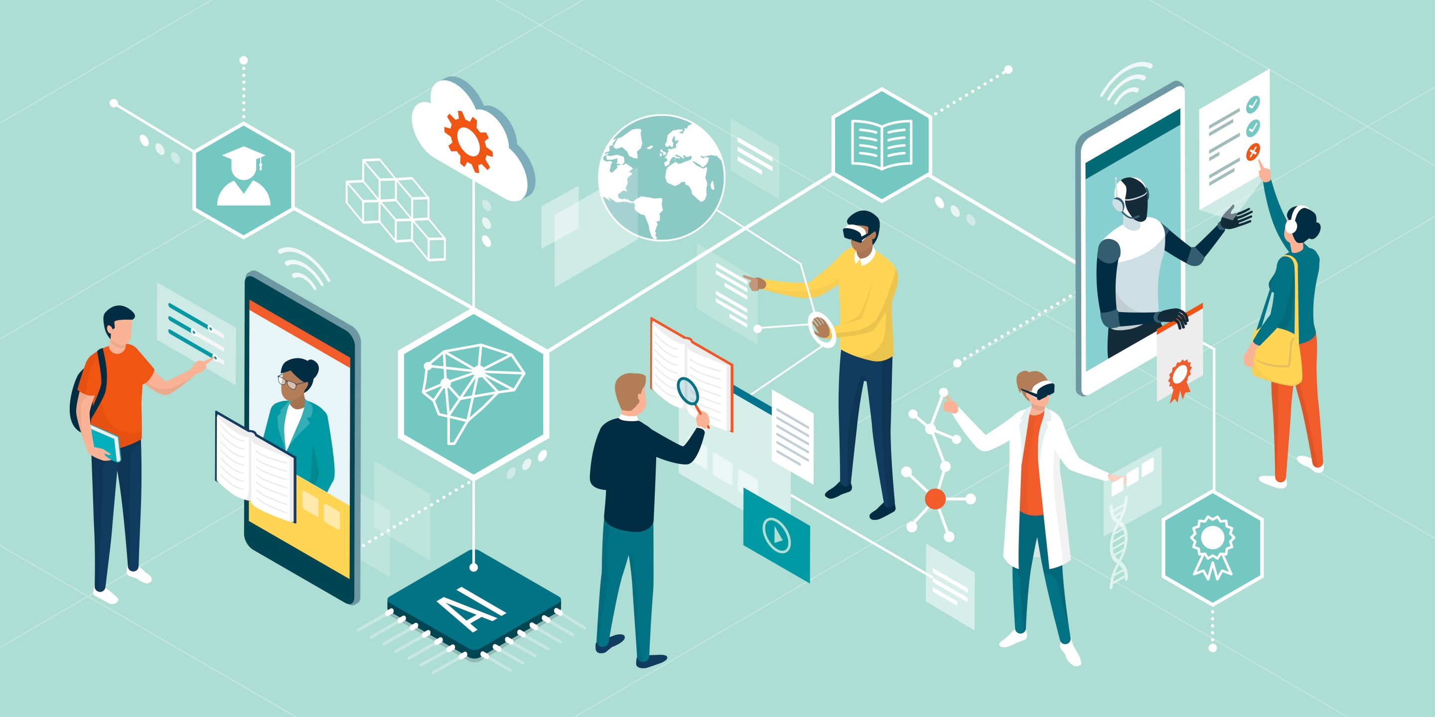 Workplace innovation illustration