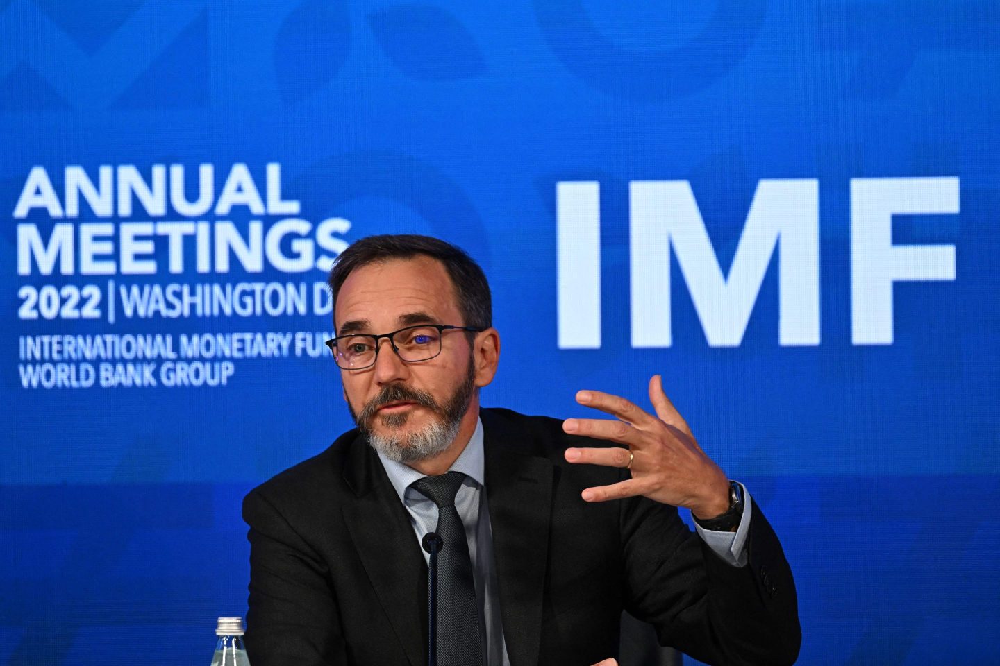 International Monetary Fund chief economist Pierre-Olivier Gourinchas.
