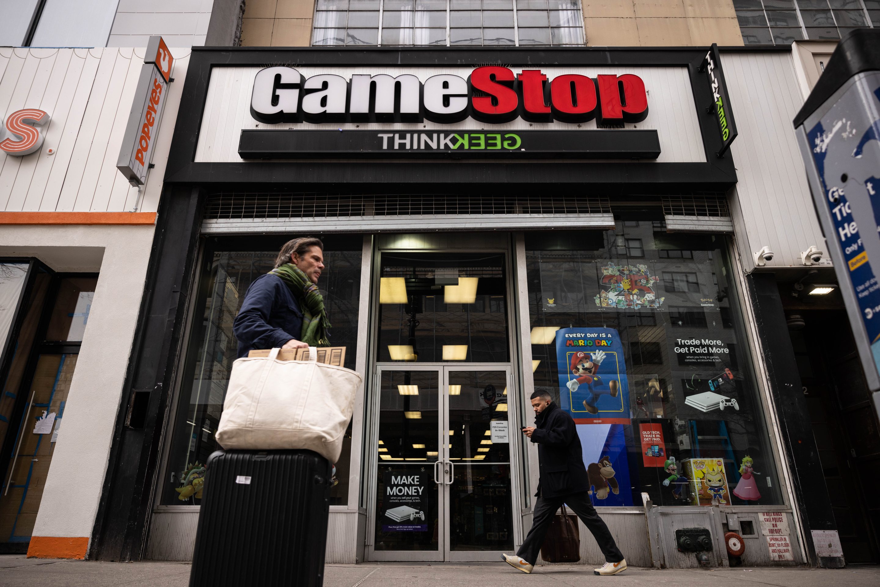 GameStop's CEO has been fired. 