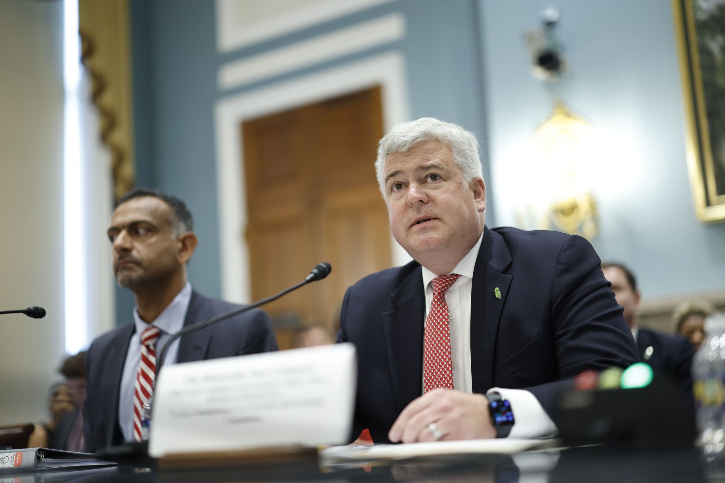 Dan Gallagher testifies before Congress.