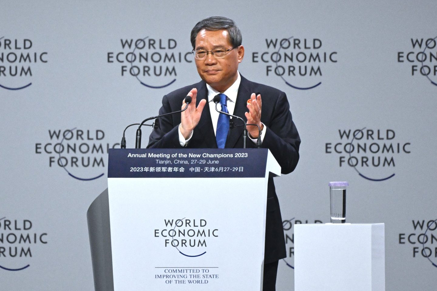 China’s premier tries a new charm offensive at ‘Summer Davos’—but it might be too little, too late
