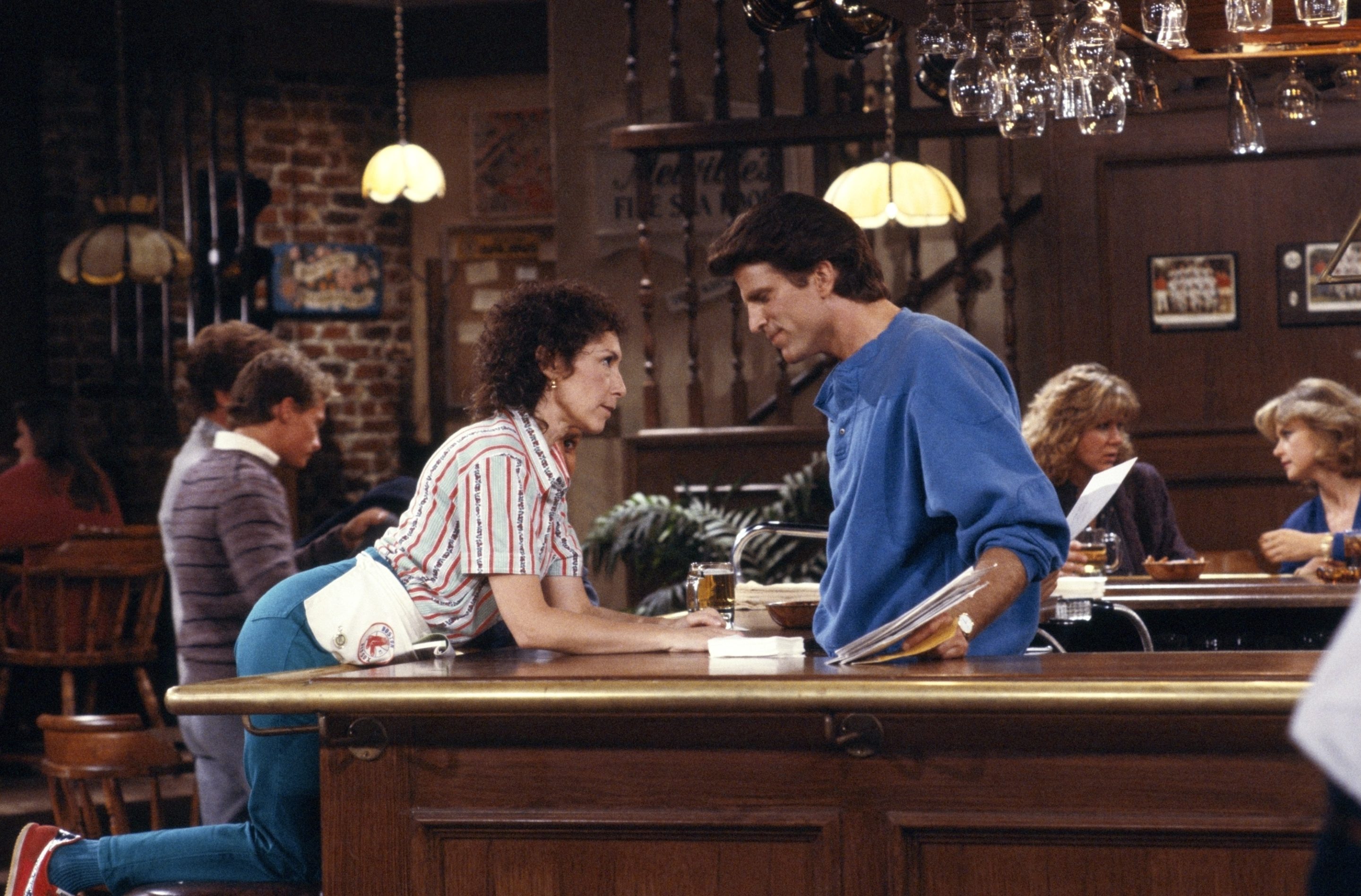 The bar used in the hit TV series "Cheers" has sold for $675,000.