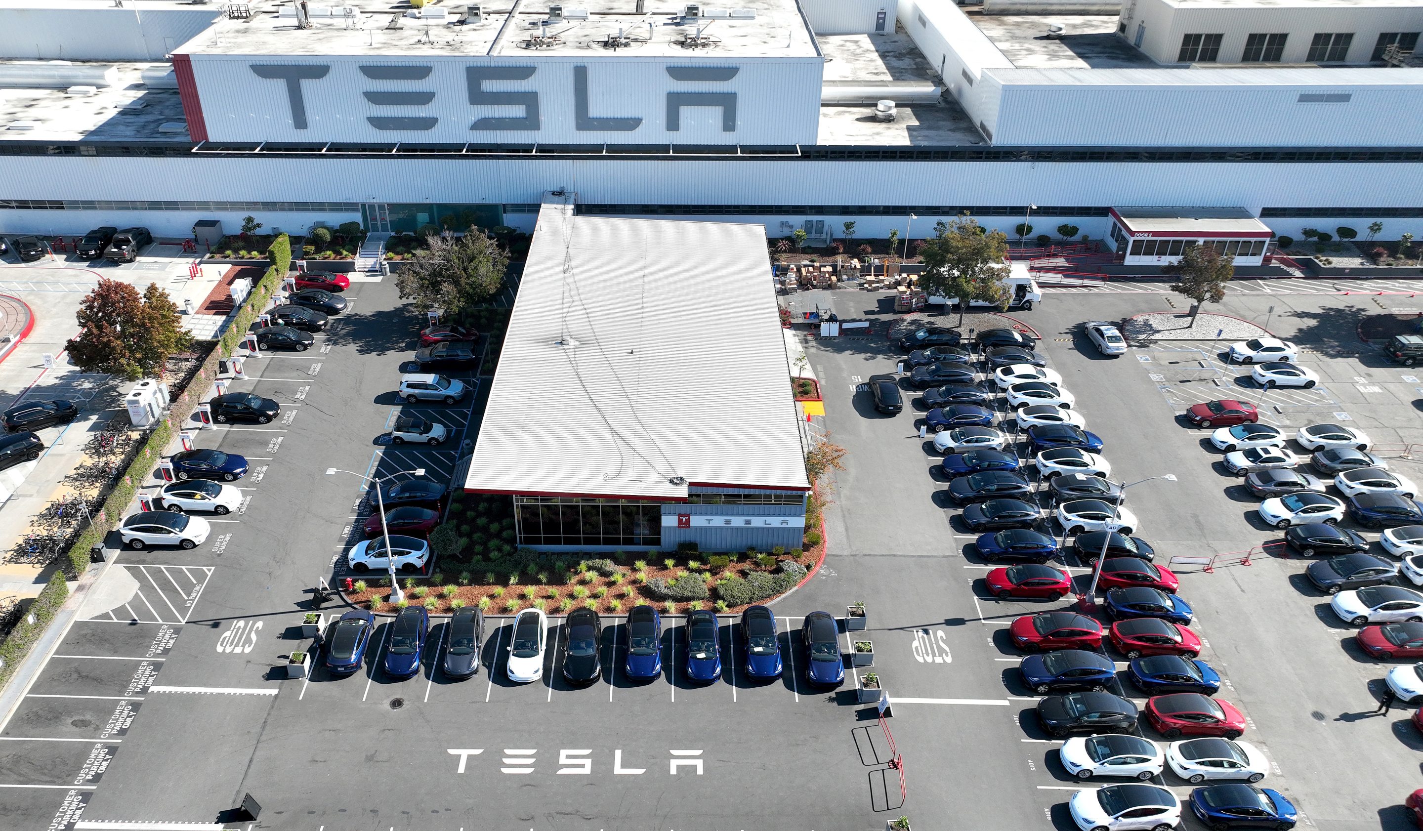 Tesla's Fremont, Calif. factory.