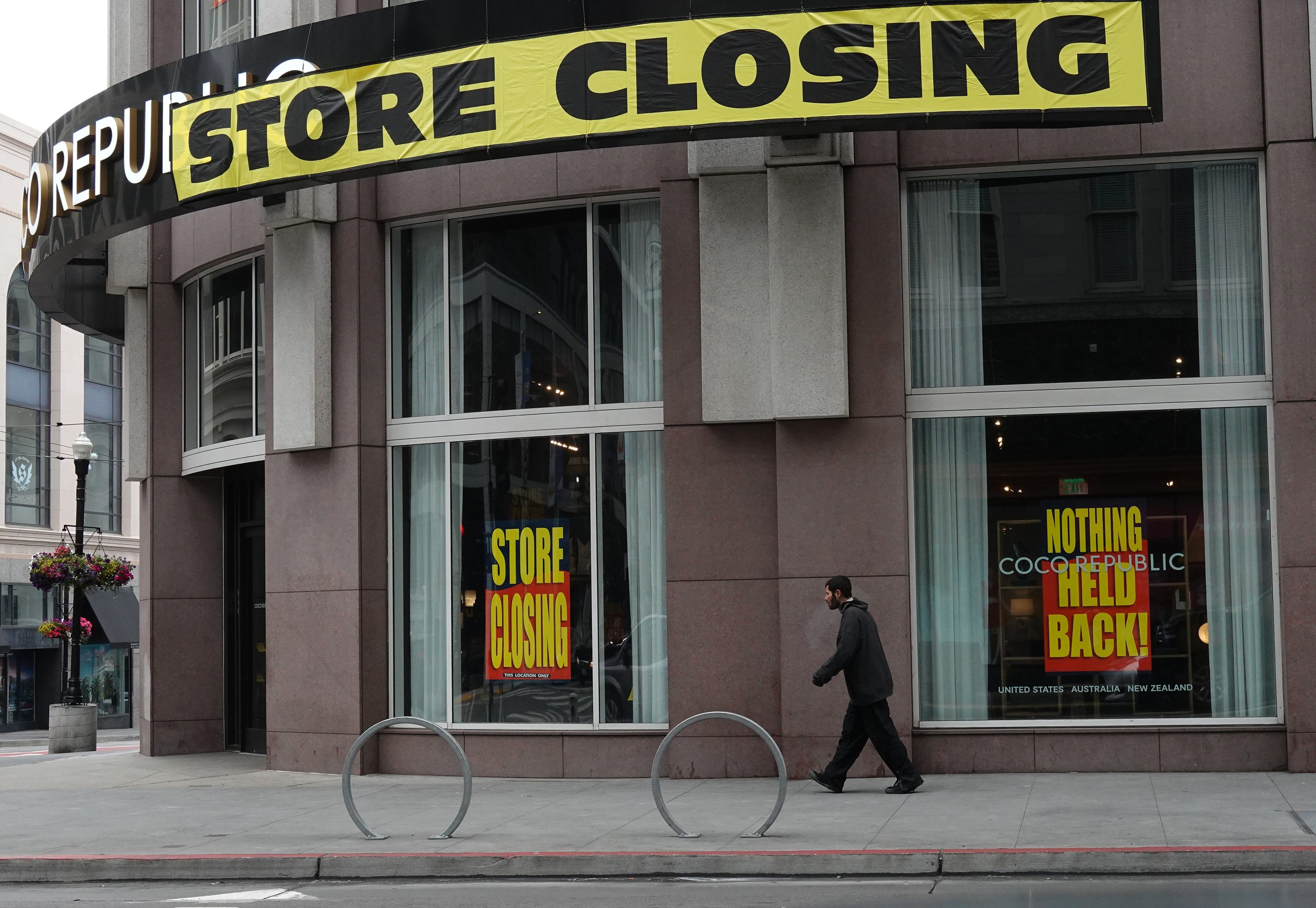 Commercial real estate is struggling in many cities.