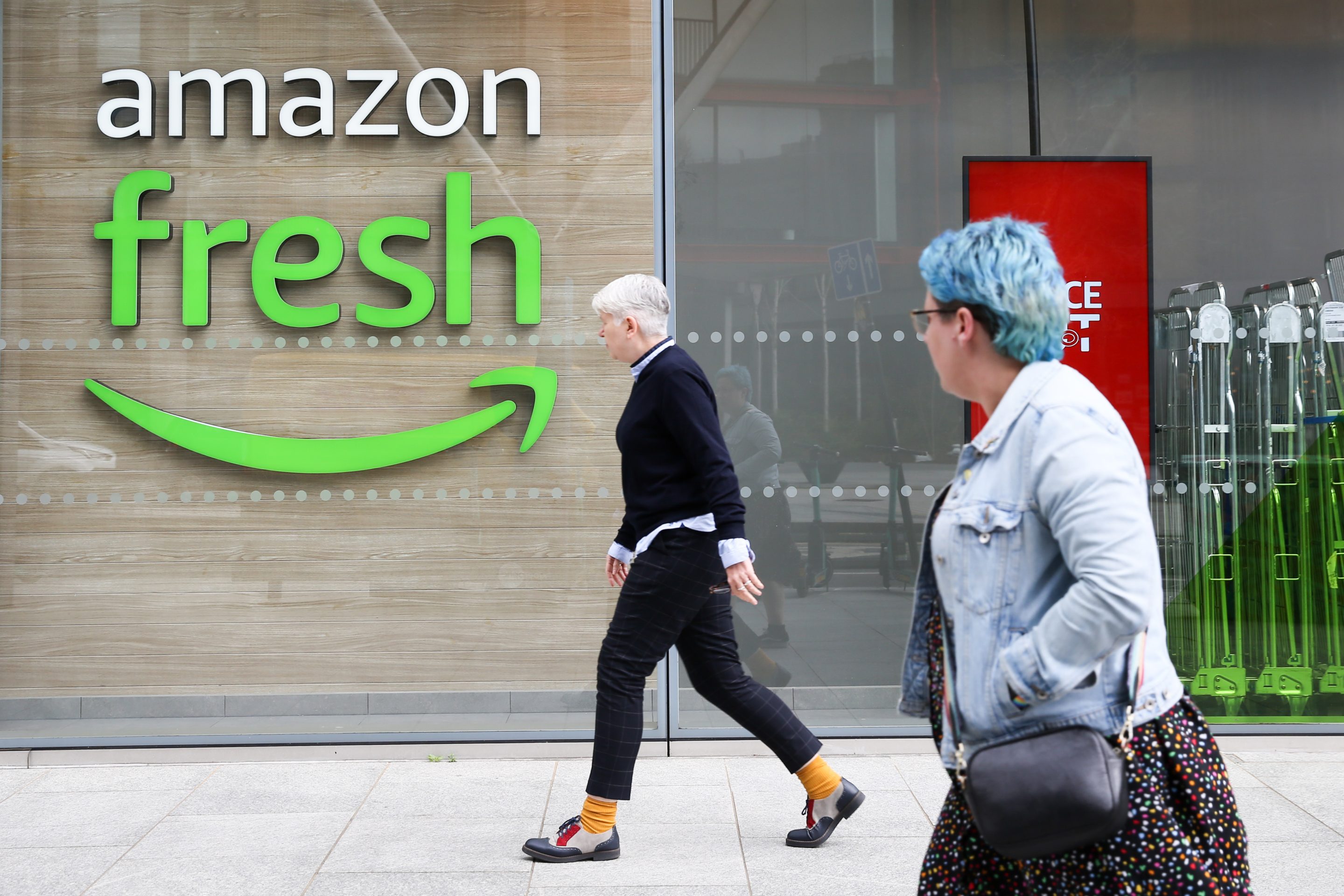 Amazon Fresh is reportedly laying off workers.