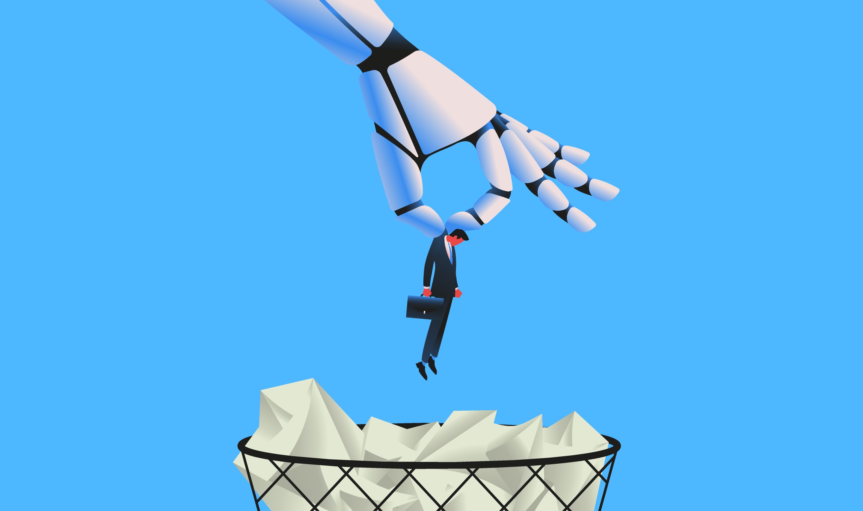 The A.I. workforce might affect you to different degrees, depending on your salary and industry.