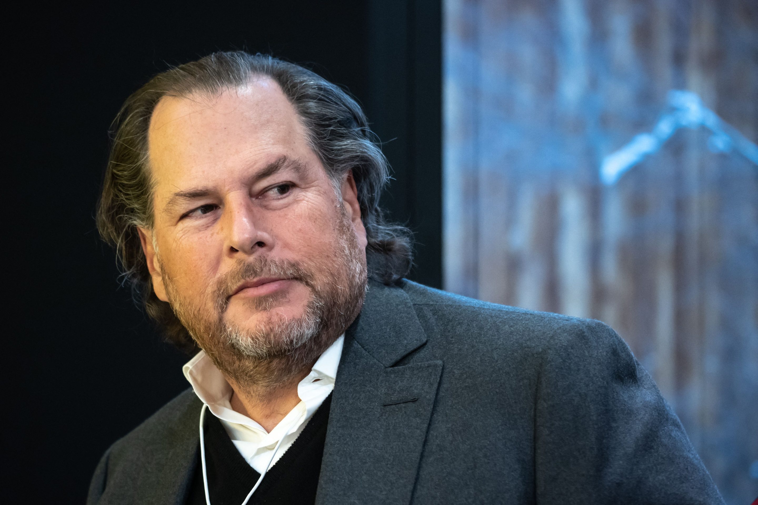 Co-founder, chairman and CEO of software company Salesforce Marc Benioff.