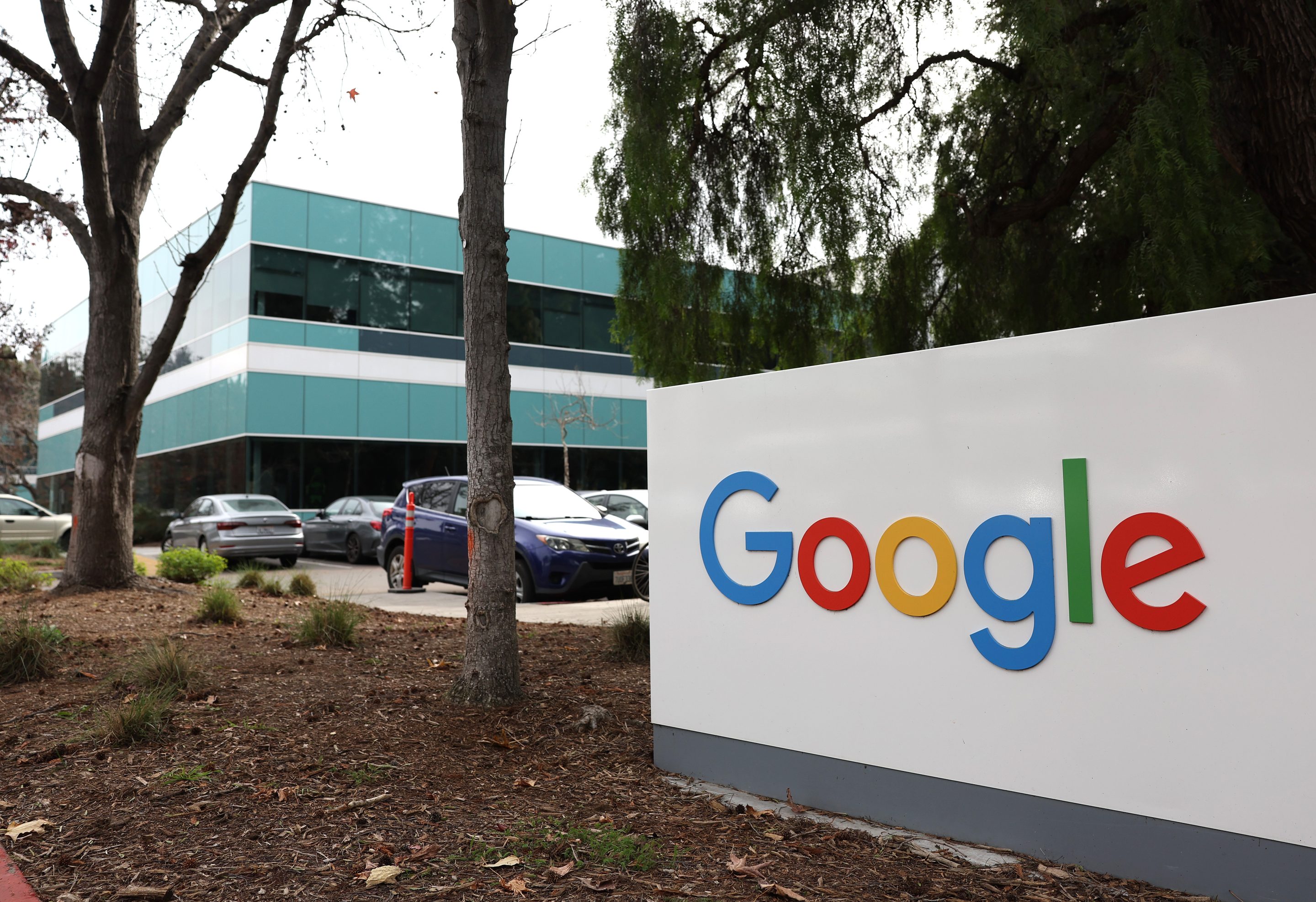 Google headquarters in Mountain View, California.