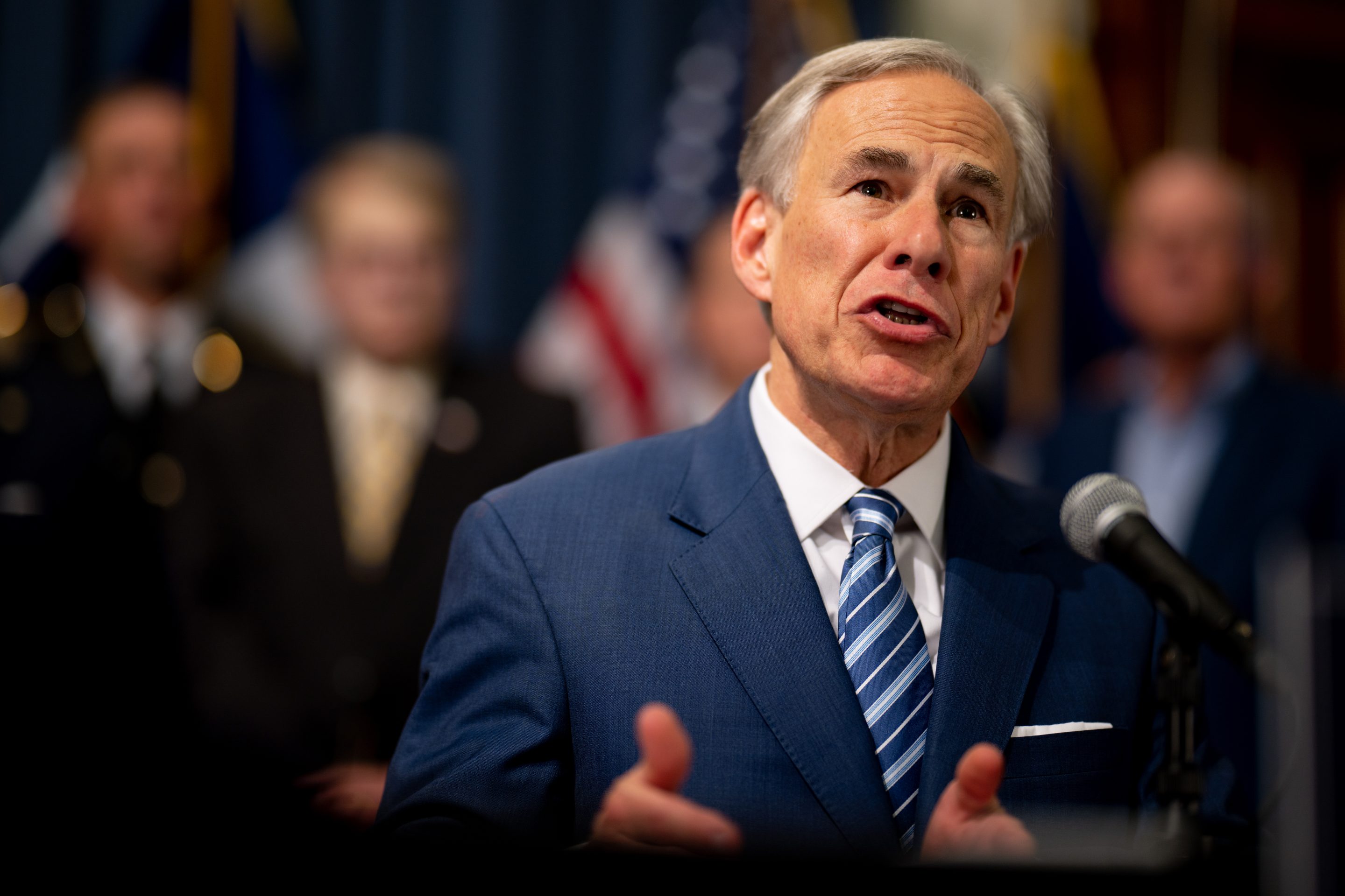 Texas Gov. Greg Abbott.