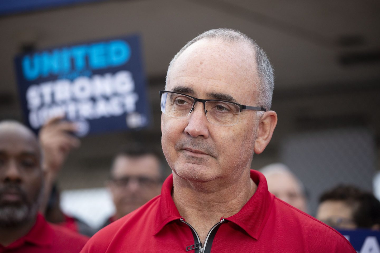 United Auto Worker president Shawn Fain may push for a strike next month.