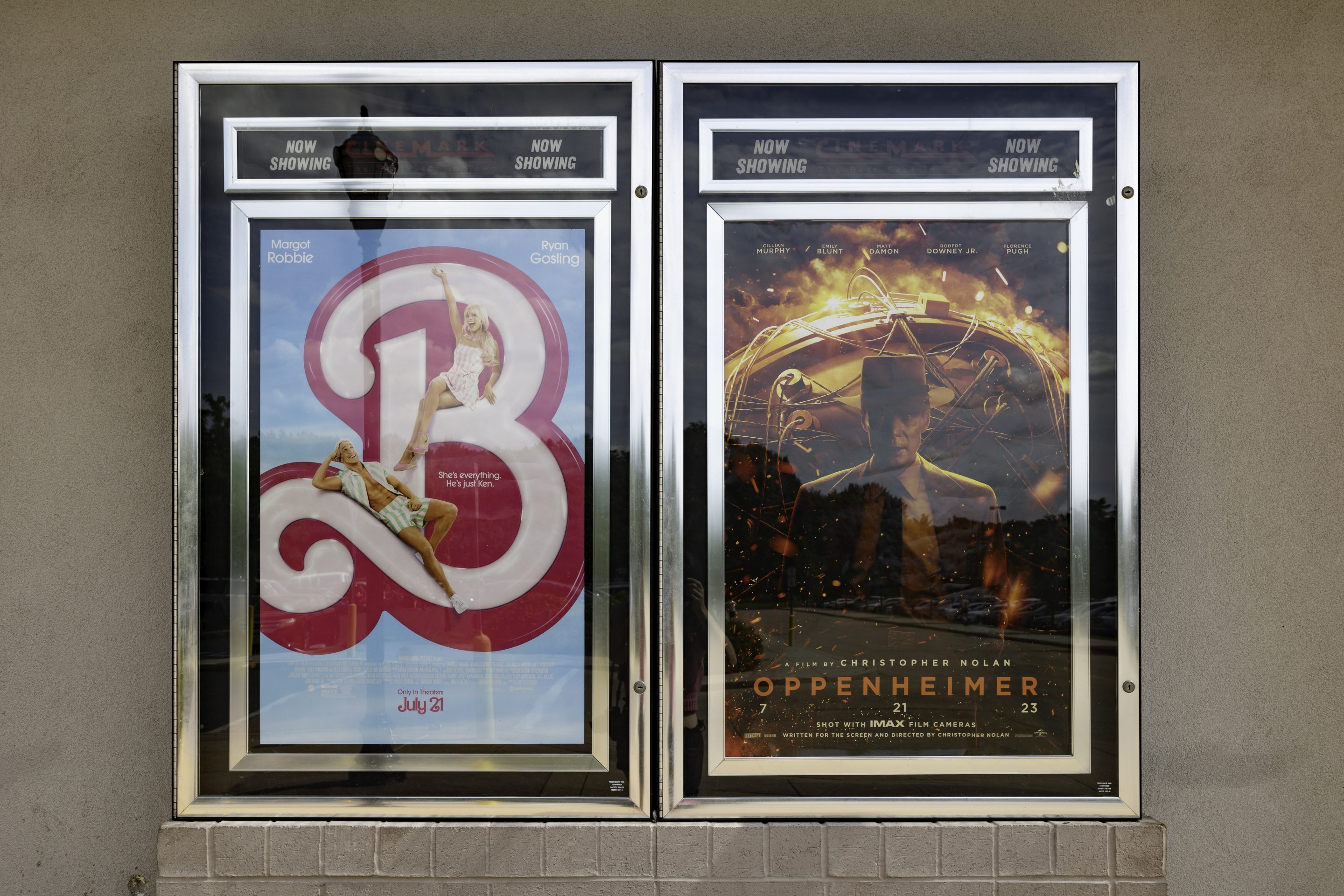 The “Barbenheimer” phenomenon has helped lift both movies—but the mashup isn’t working everywhere.
