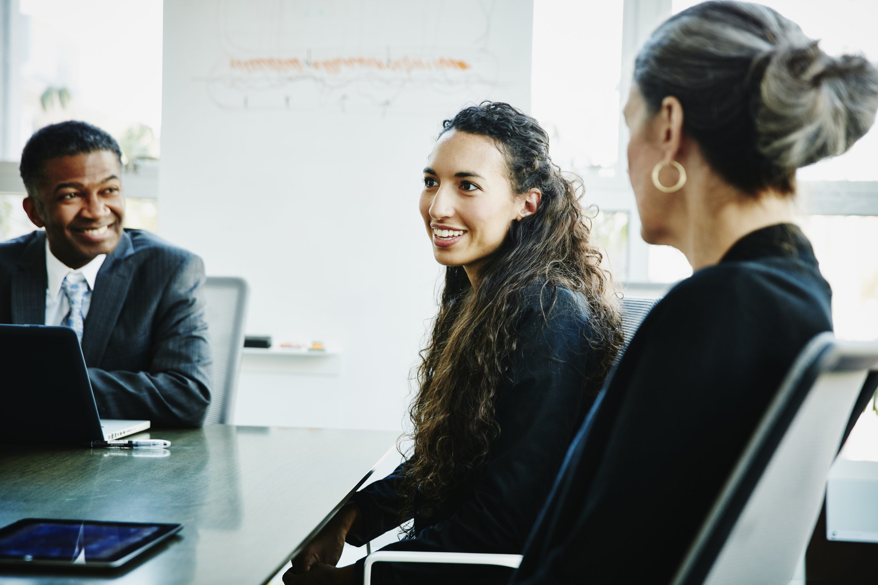 People in boardroom