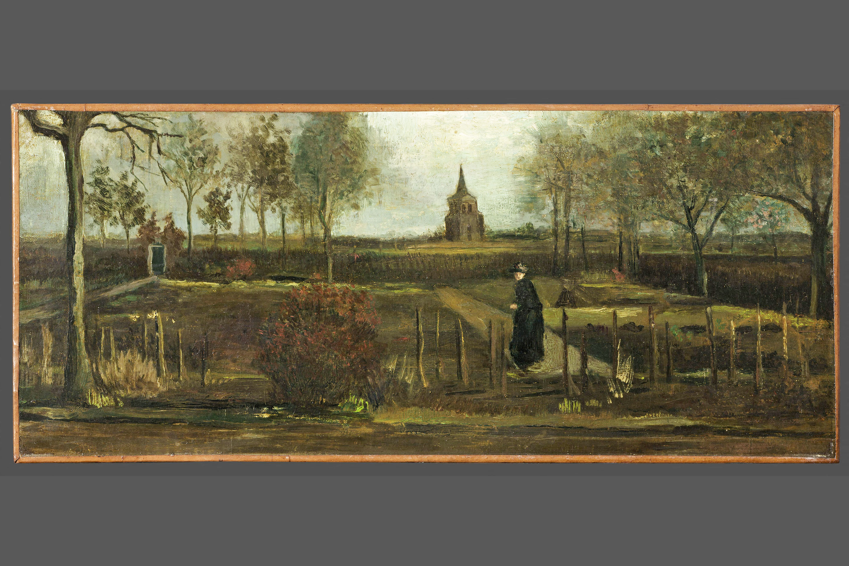 “The Parsonage Garden at Nuenen in Spring,” by Vincent van Gogh.