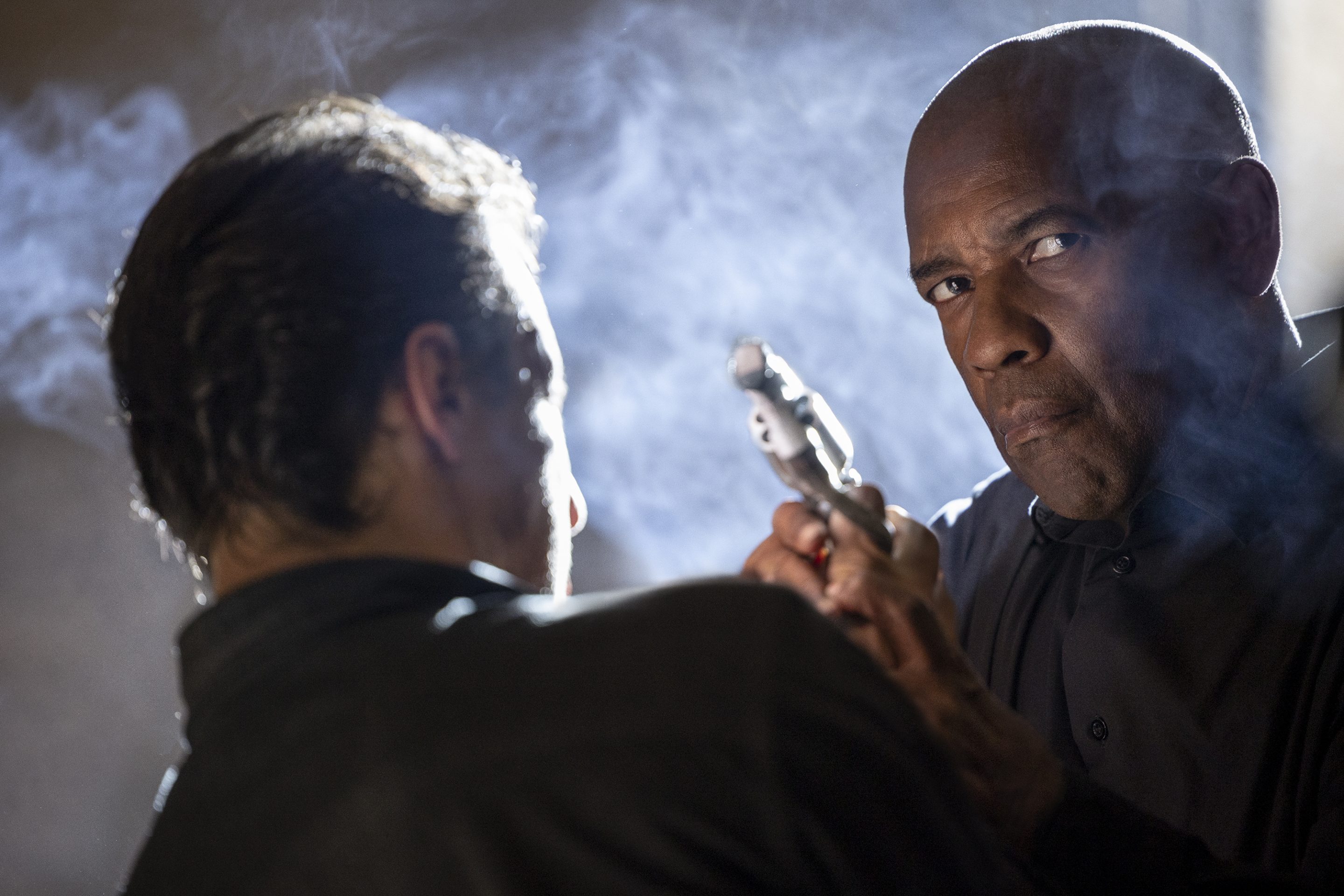 Denzel Washington in a scene from "The Equalizer 3."