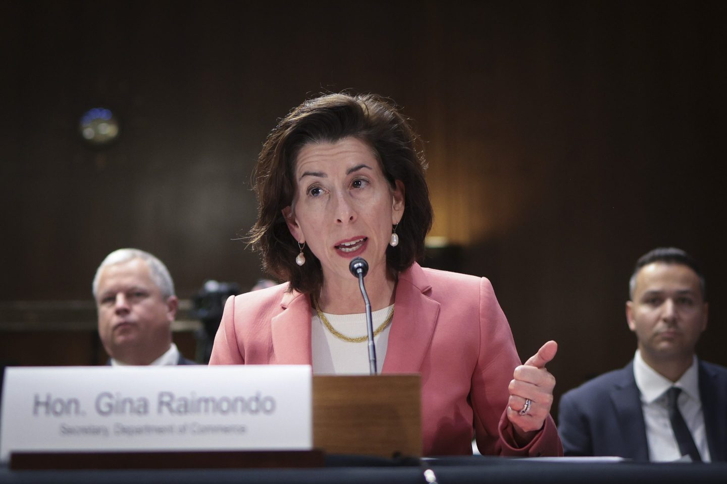 Gina Raimondo warns China: ‘Until we see action, there can be no trust’