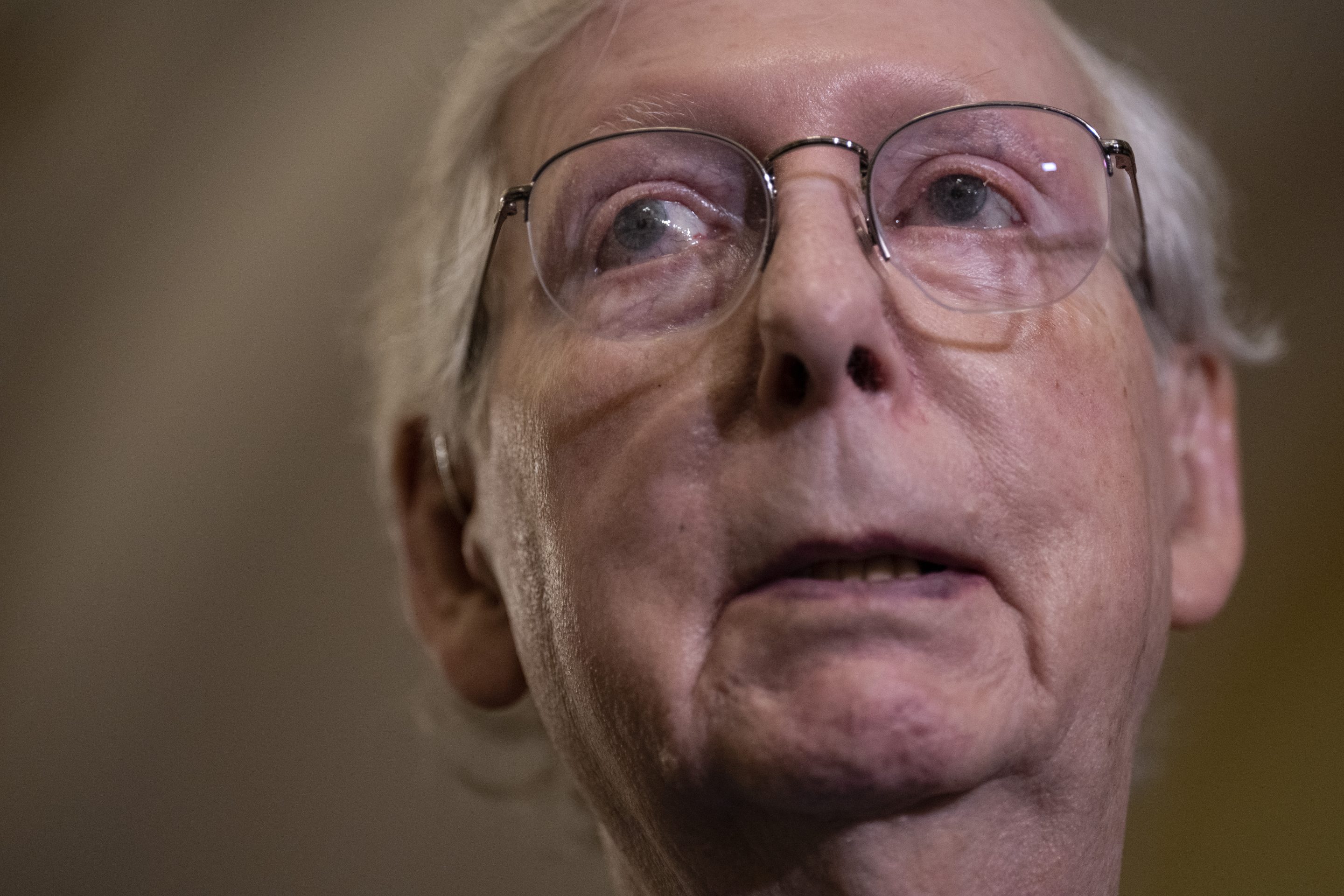 Senate Minority Leader Mitch McConnell.