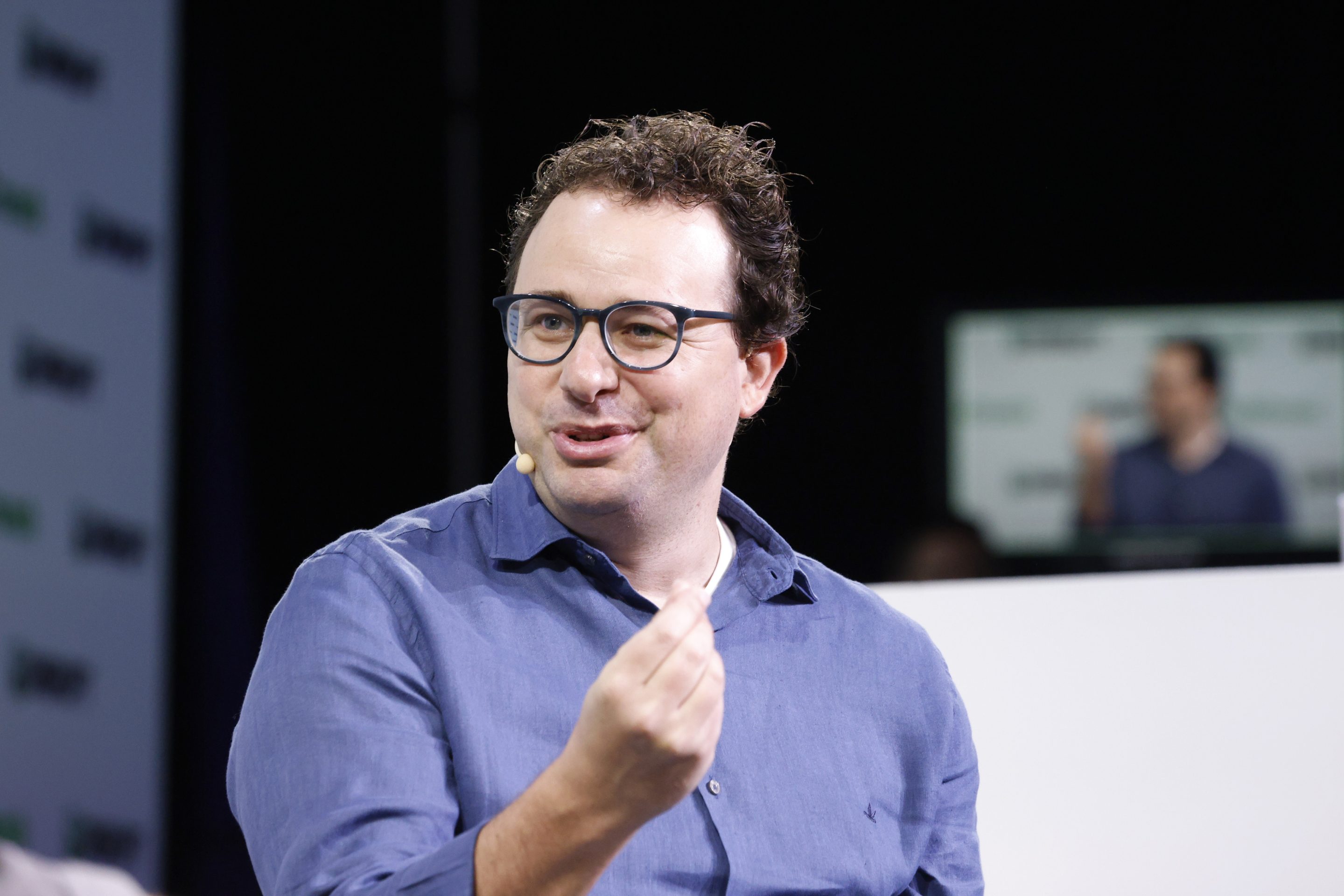 Anthropic co-founder and CEO Dario Amodei speaks onstage during TechCrunch Disrupt 2023 at Moscone Center on Sept. 20, 2023 in San Francisco.