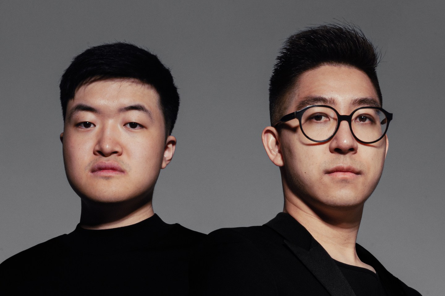 IYK cofounders Ryan Ouyang (left) and Christopher Lee.