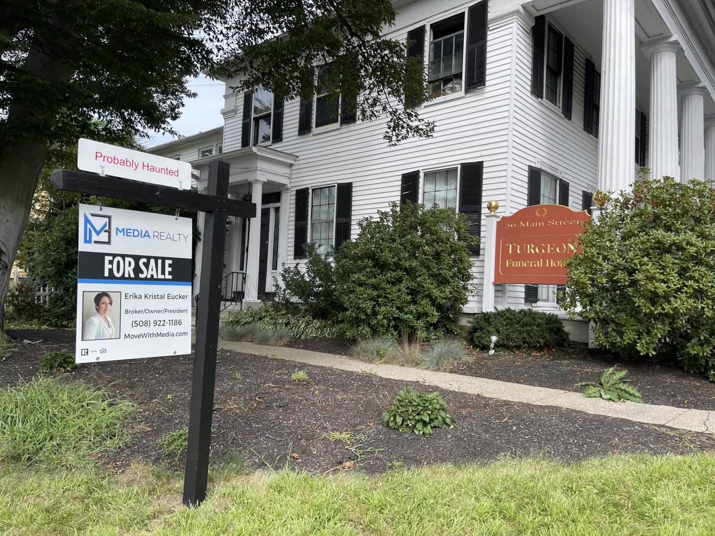 ‘Probably haunted’ funeral home goes up for sale in Massachusetts with a $769,000 asking price