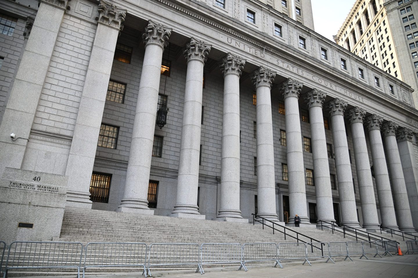 The federal courthouse in the Southern District of New York.