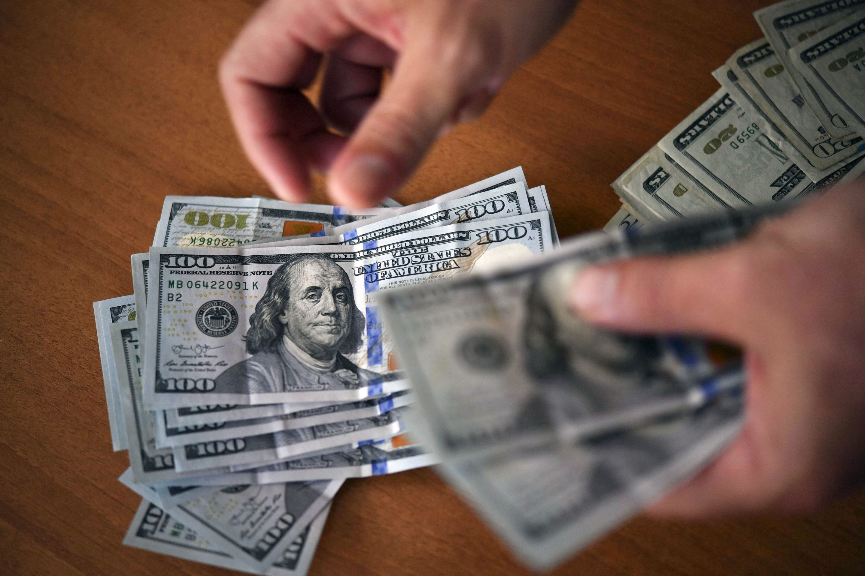 Middle-class Americans are feeling downbeat about their finances.