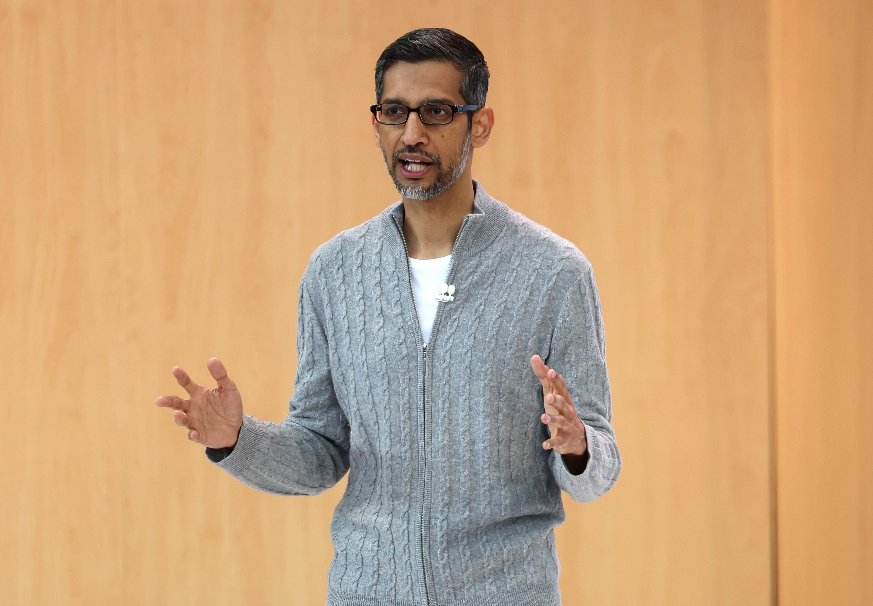 Alphabet CEO Sundar Pichai.