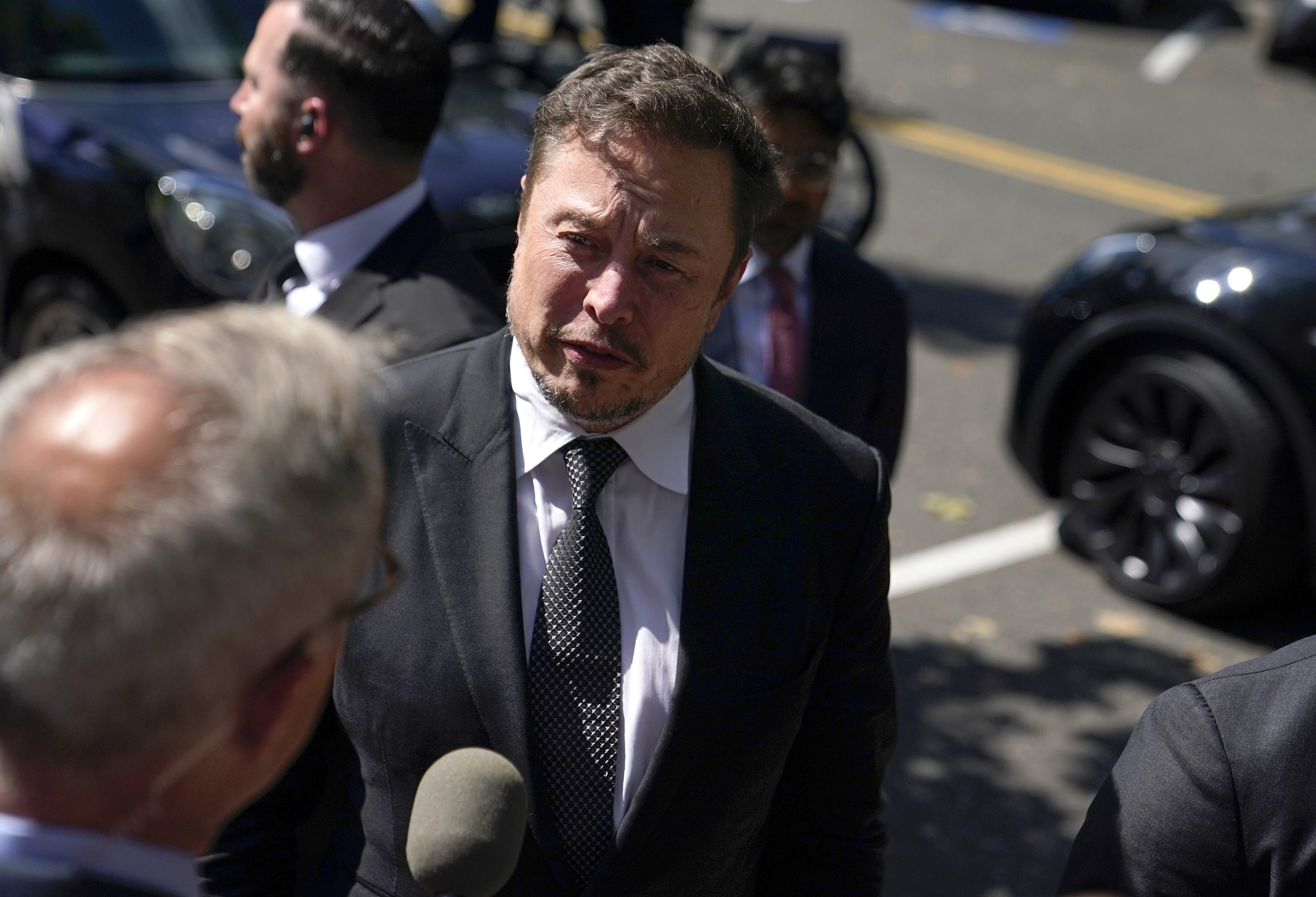 Elon Musk, owner of X, formerly Twitter.
