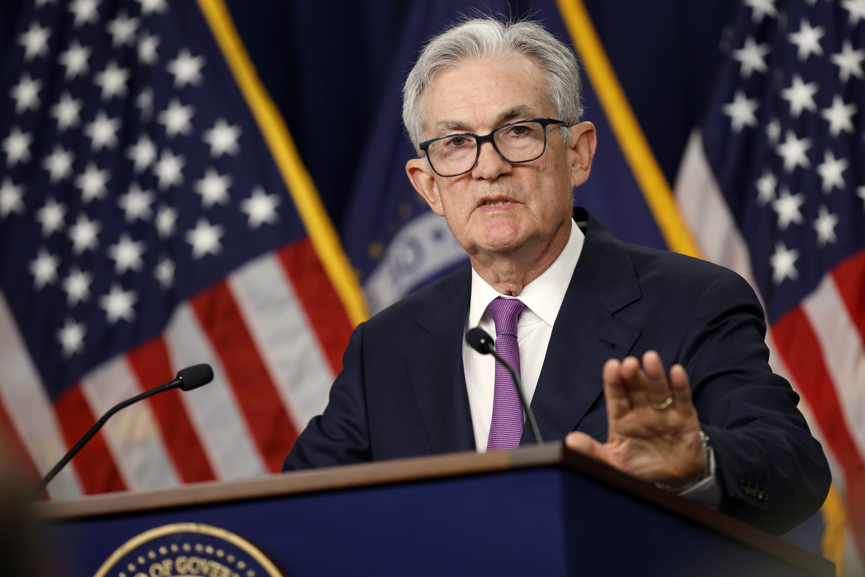Federal Reserve Board Chairman Jerome Powell.