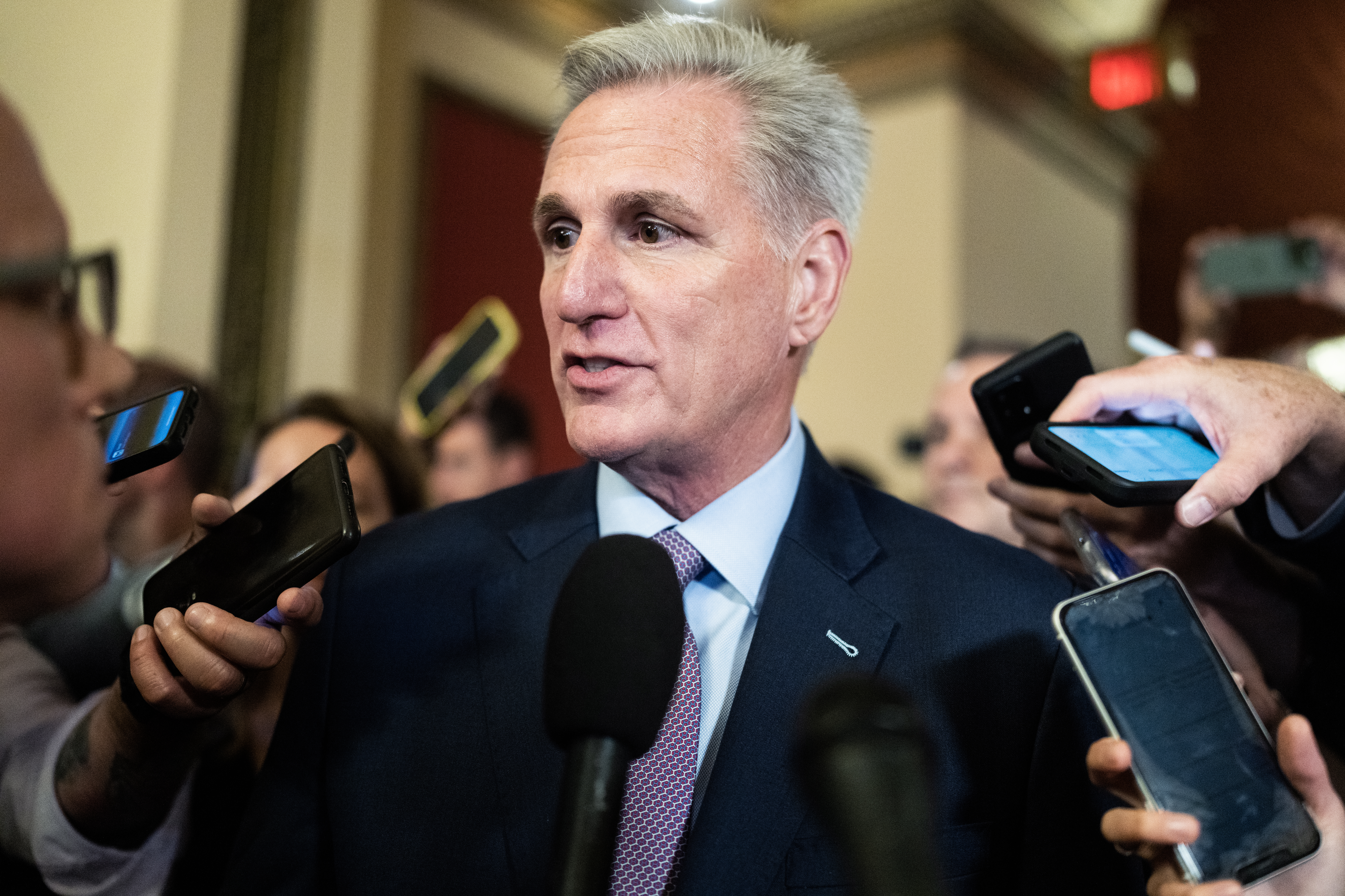 Former Speaker of the House Kevin McCarthy.