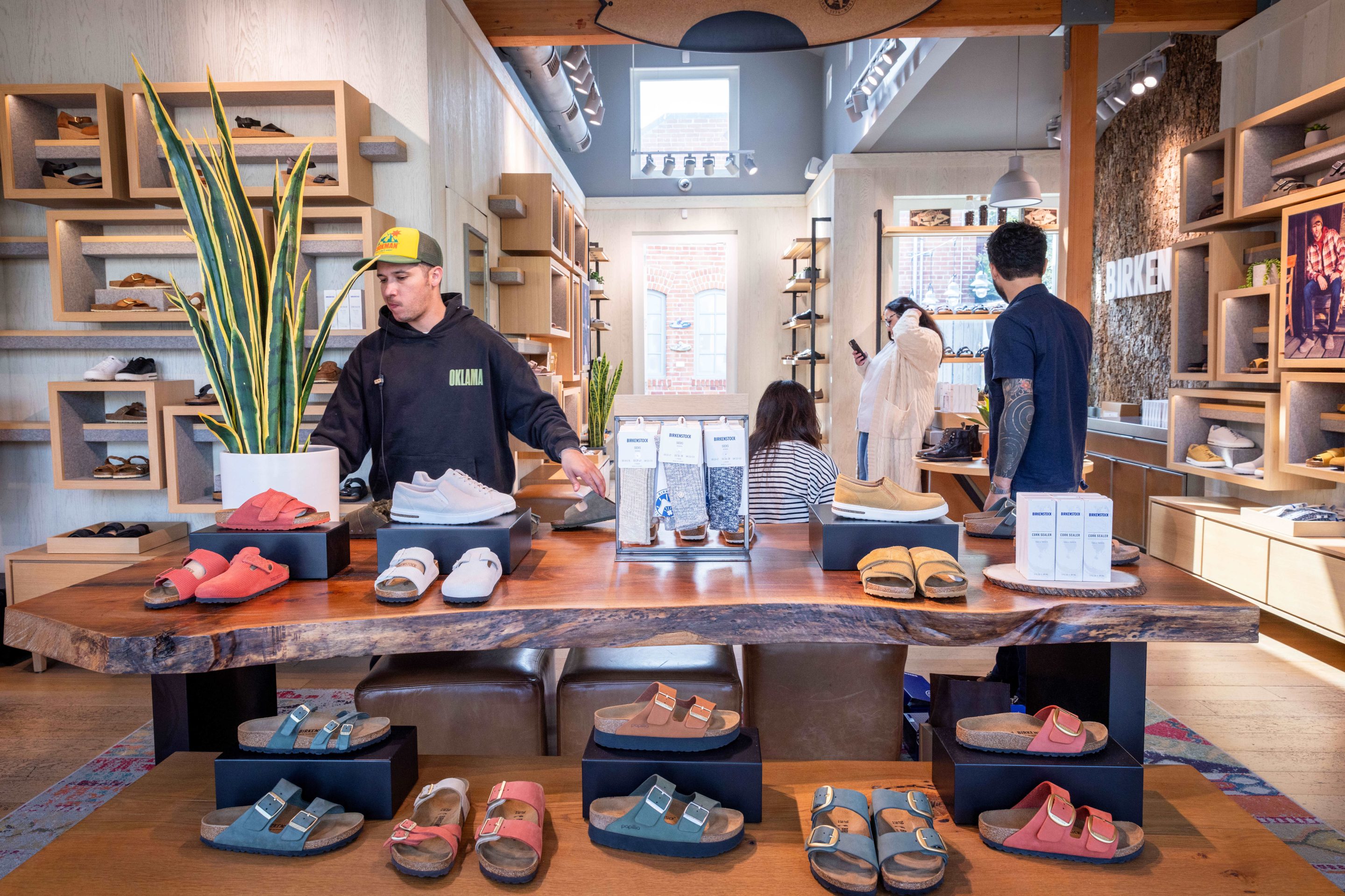 Birkenstock shares fell sharply after the company's IPO. 