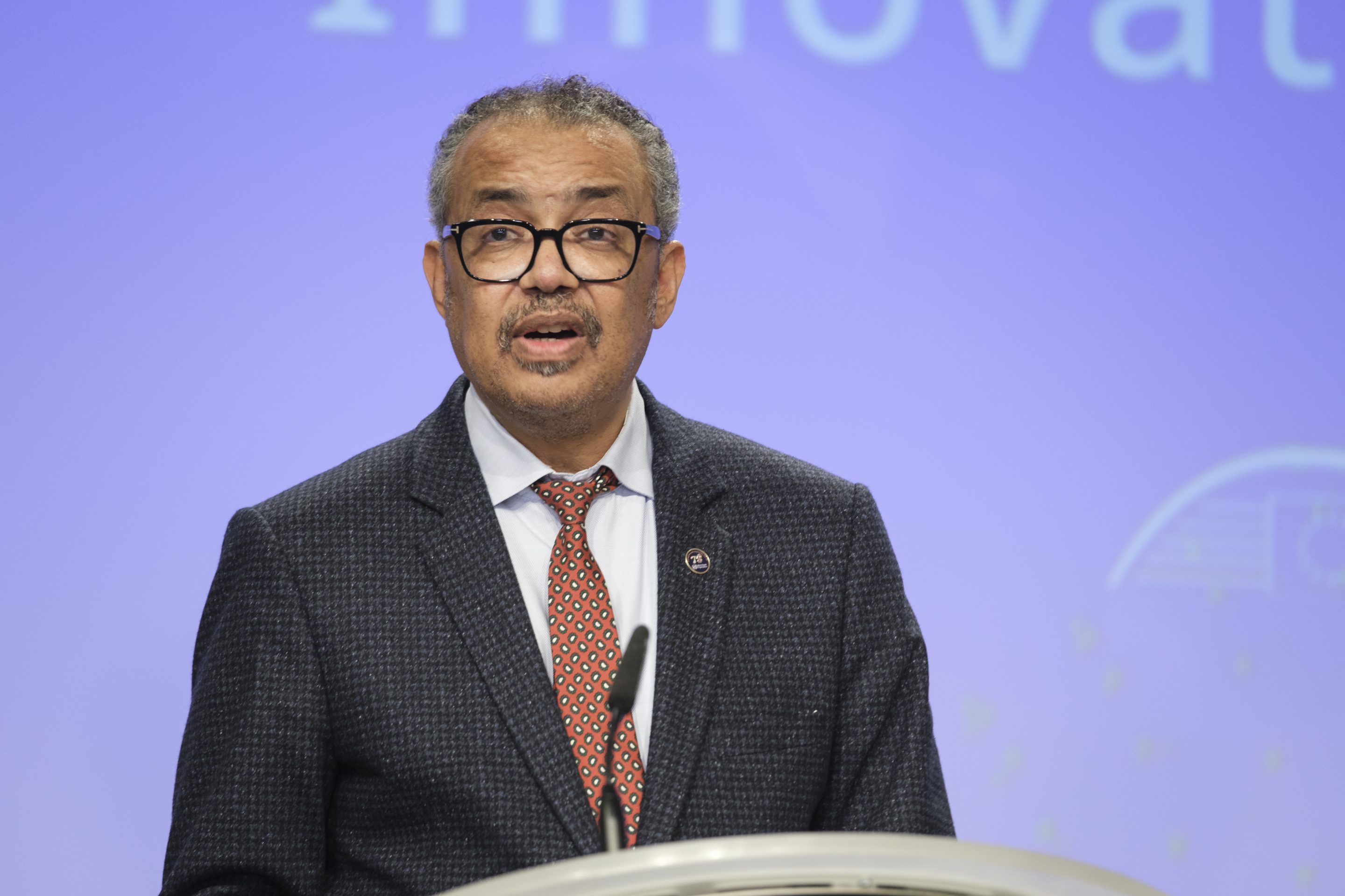 Director-General of the World Health Organization Tedros Adhanom Ghebreyesus.