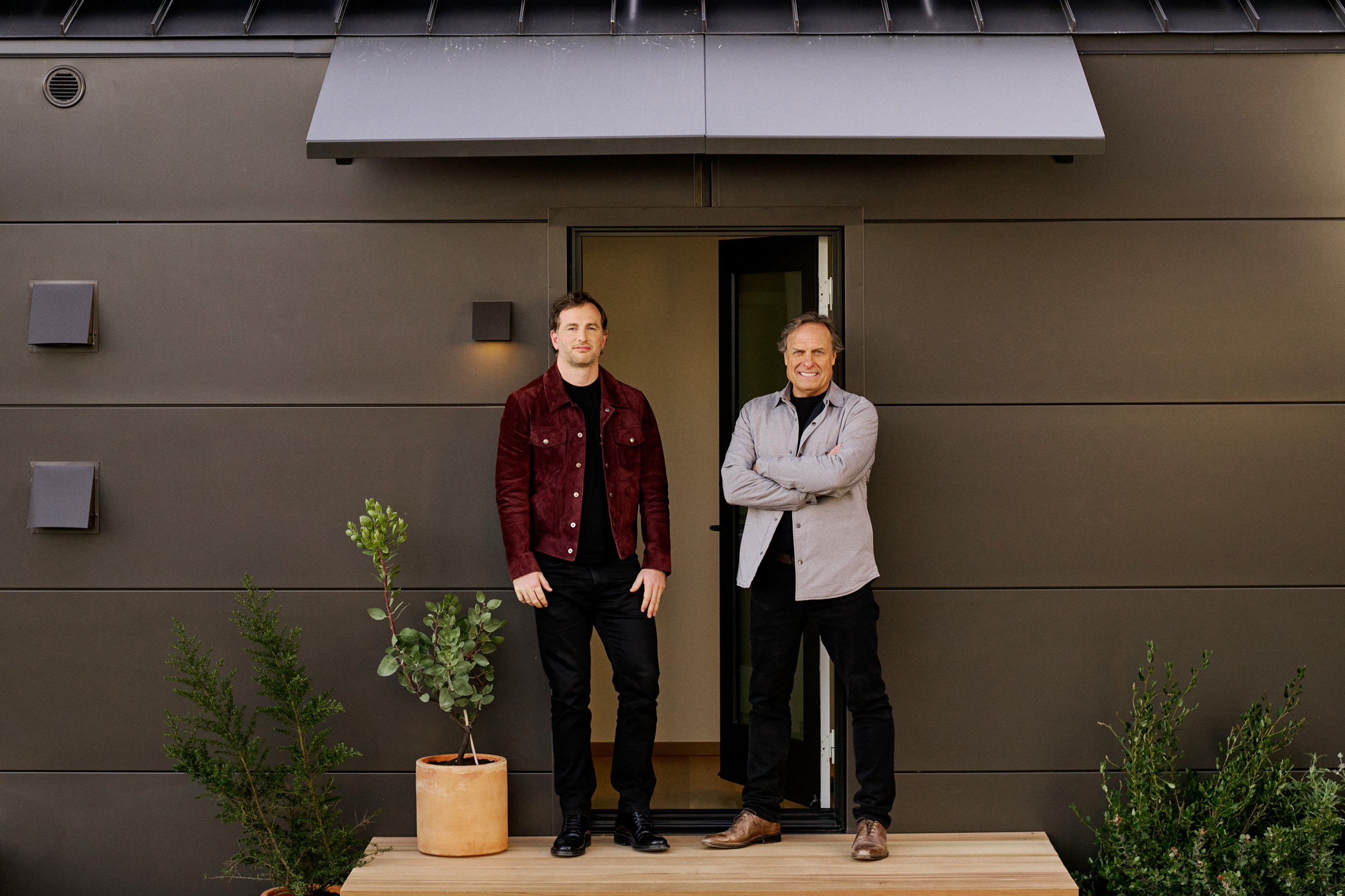 Samara founders Joe Gebbia and Mike McNamara.
