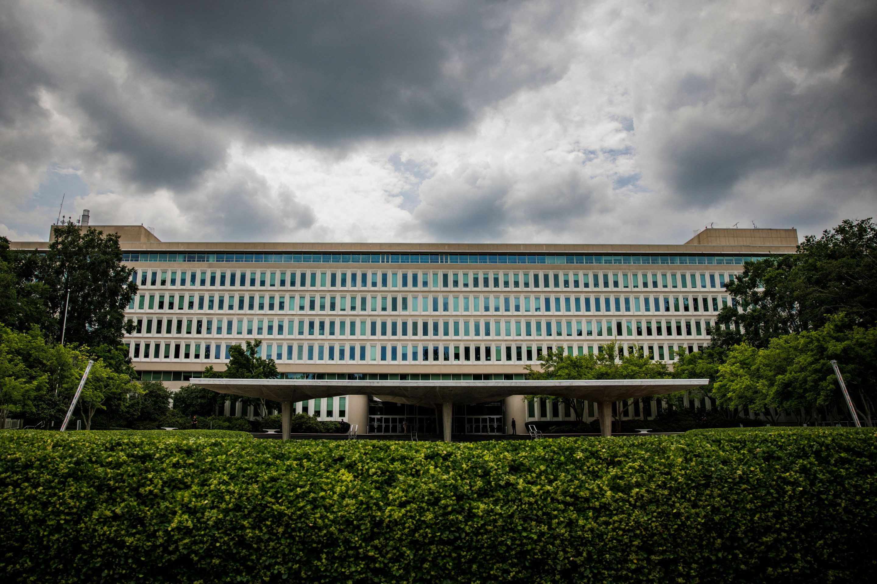 The Central Intelligence Agency (CIA) headquarters.